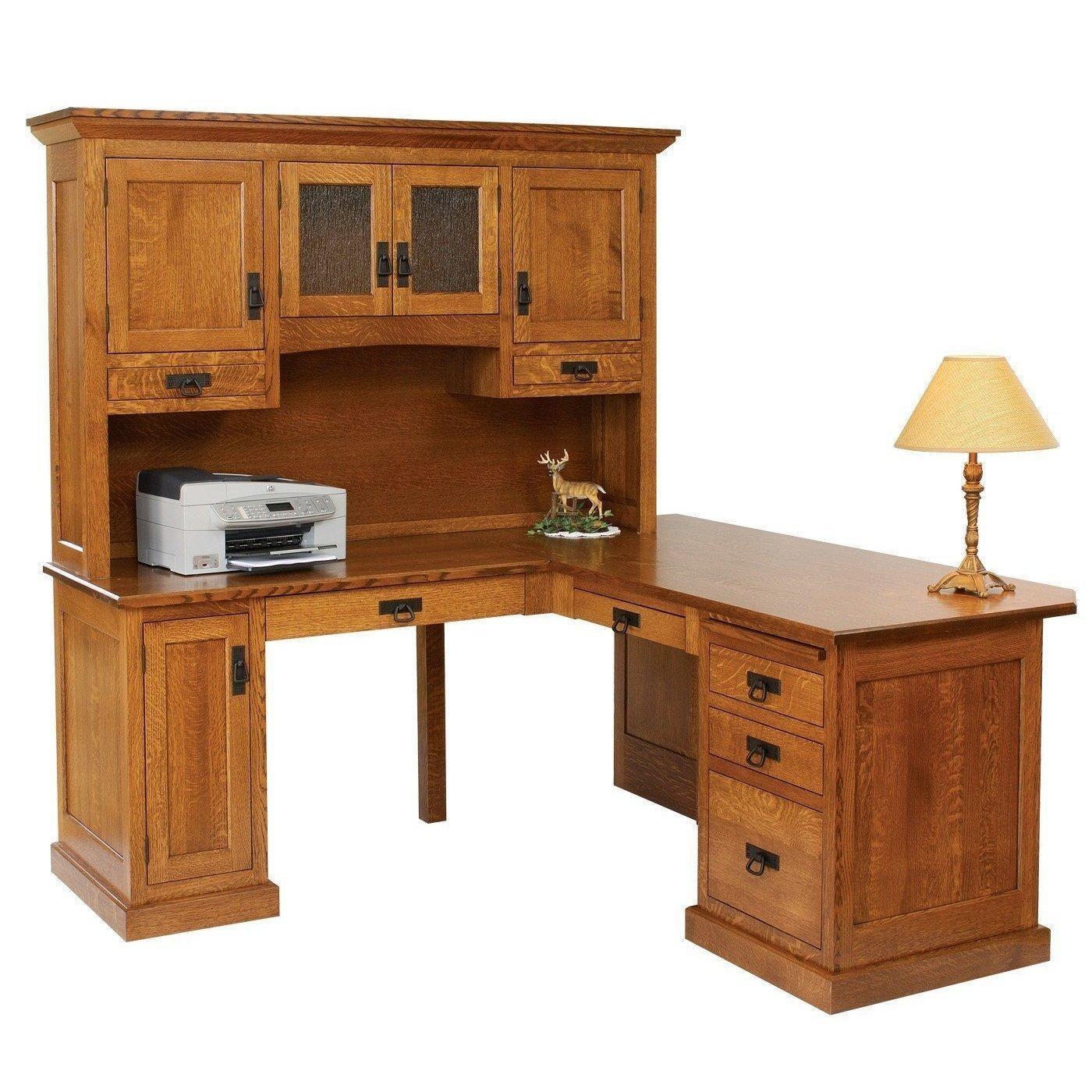 Homestead Corner Desk & Hutch