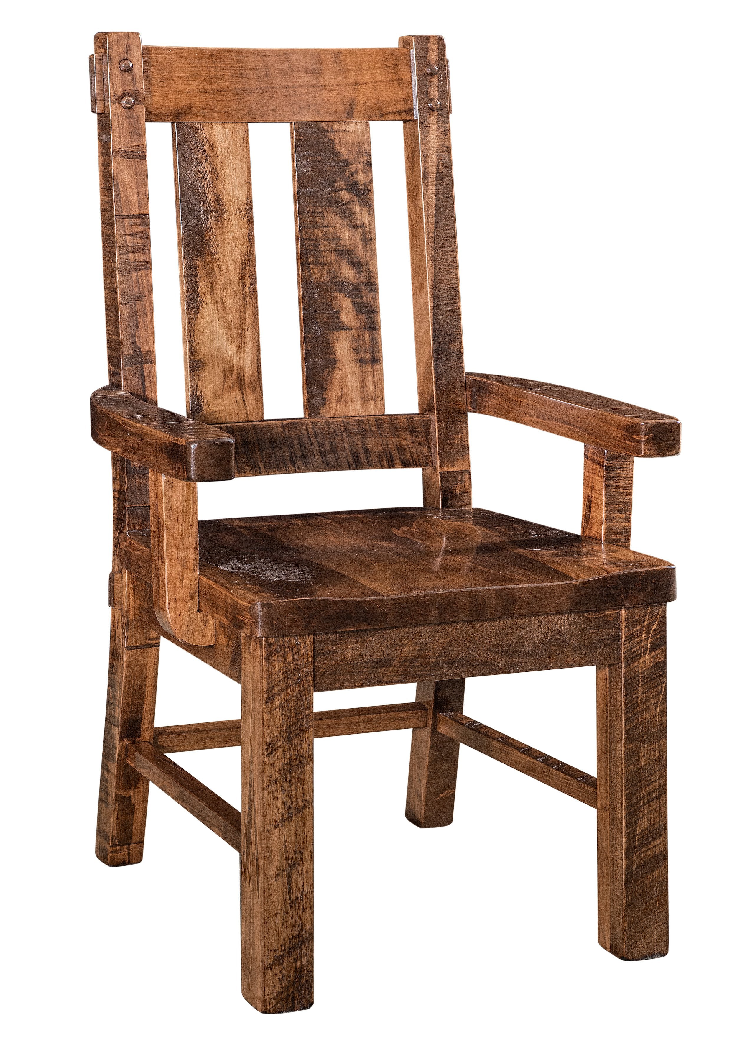 Amish Houston Desk Chair - Thumbnail 2