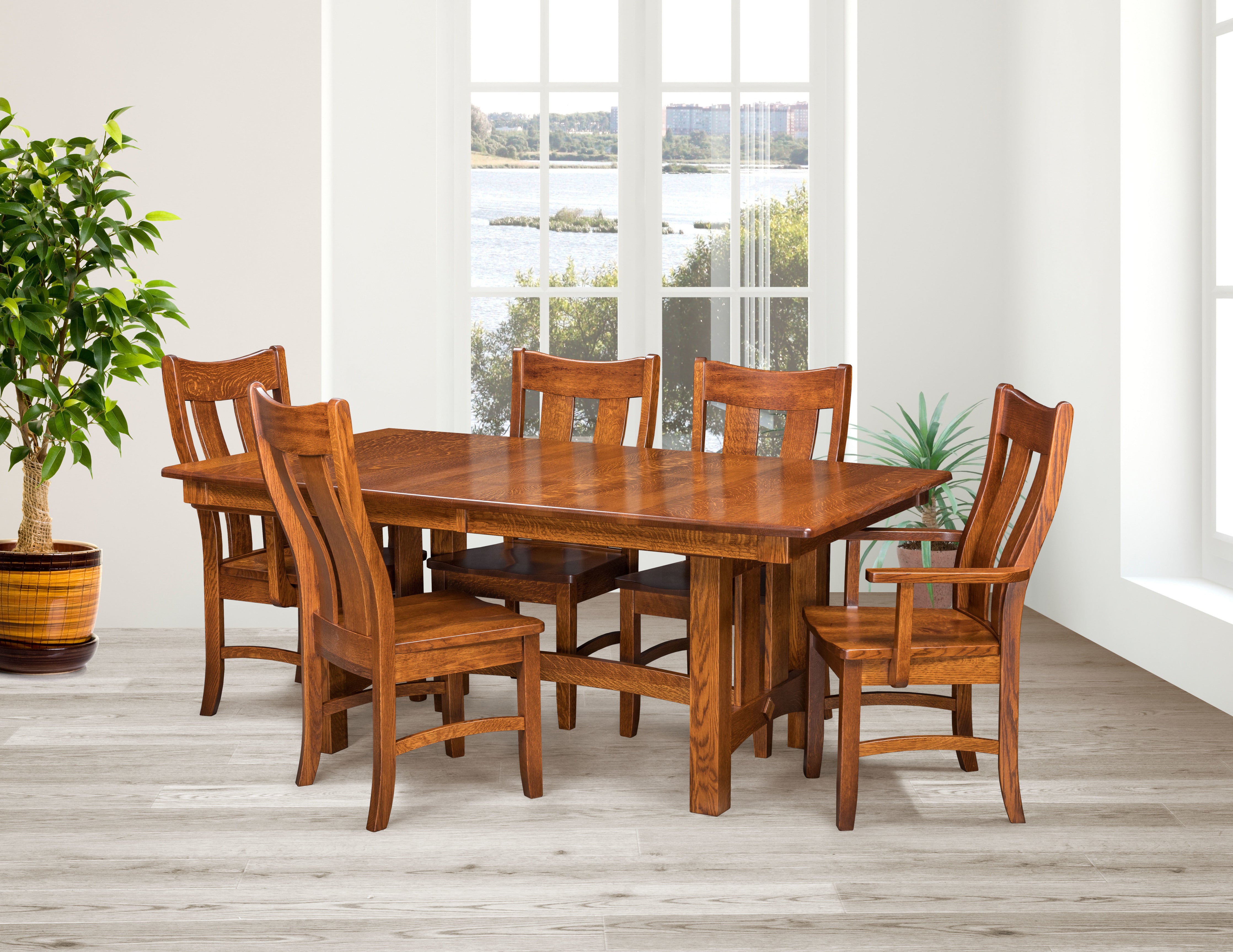 Amish Houston Dining Chair - Thumbnail 3