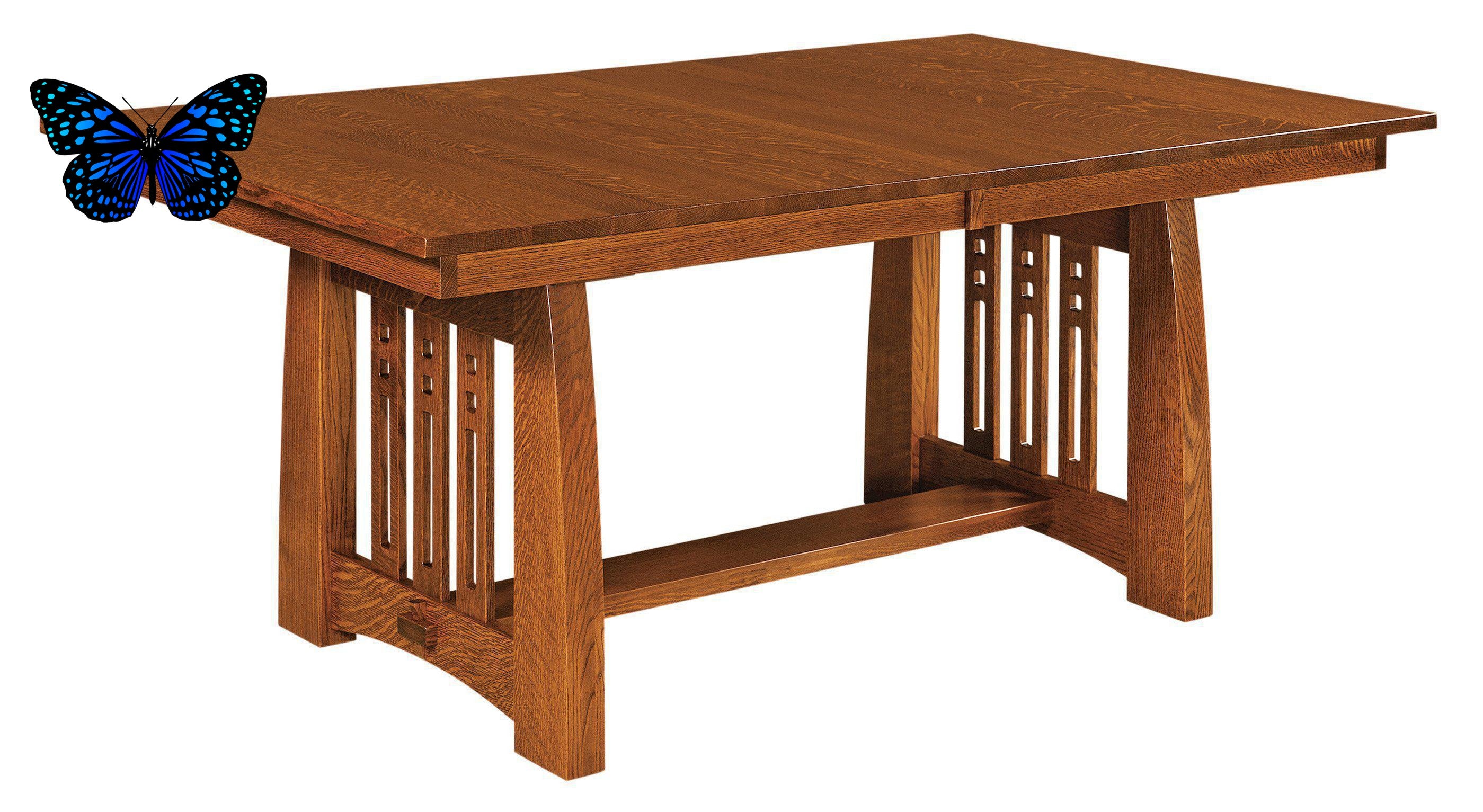 Amish Jamestown Trestle Table