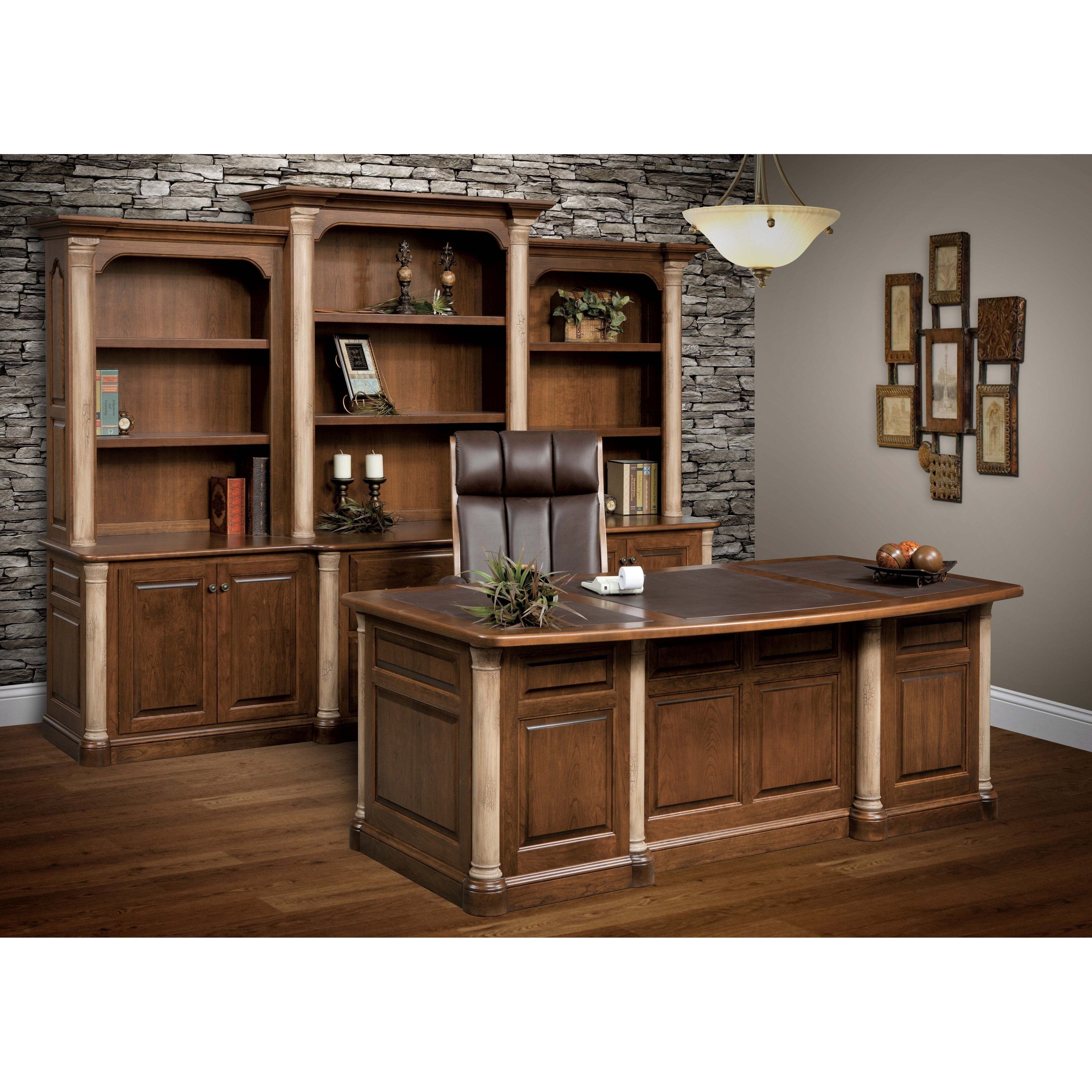 Amish Jefferson Executive Desk – The Amish House