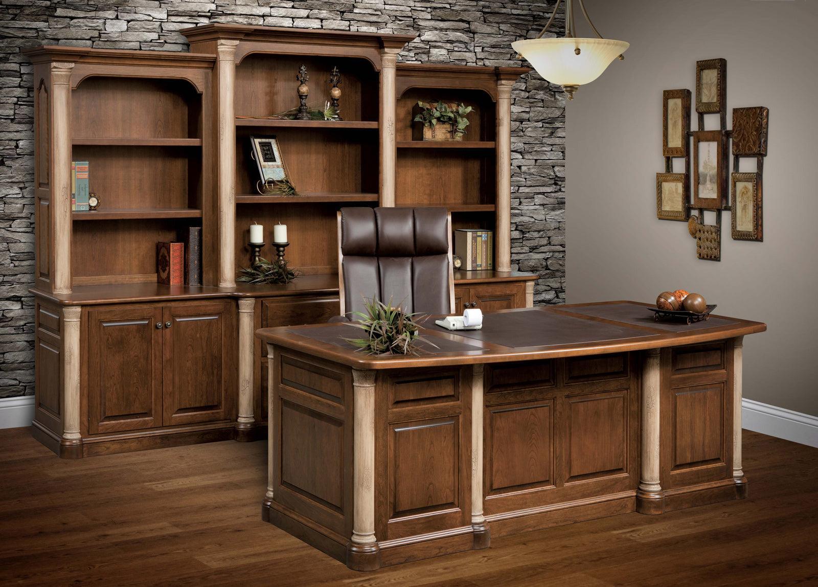 Amish Jefferson XL Executive Desk