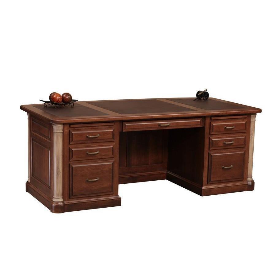 Amish Jefferson Executive Desk - Thumbnail 3