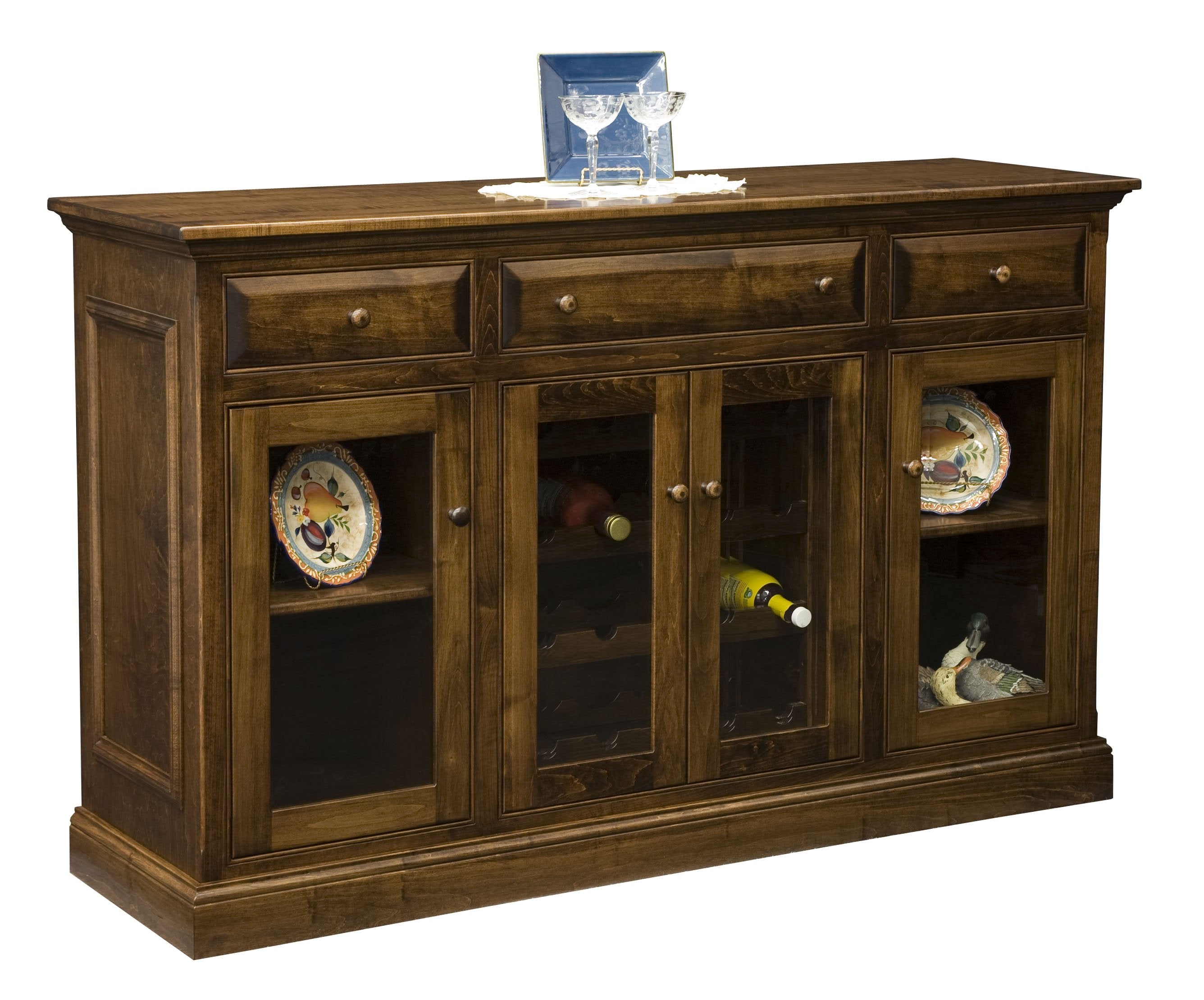 The Amish House Julie Wine Sideboard