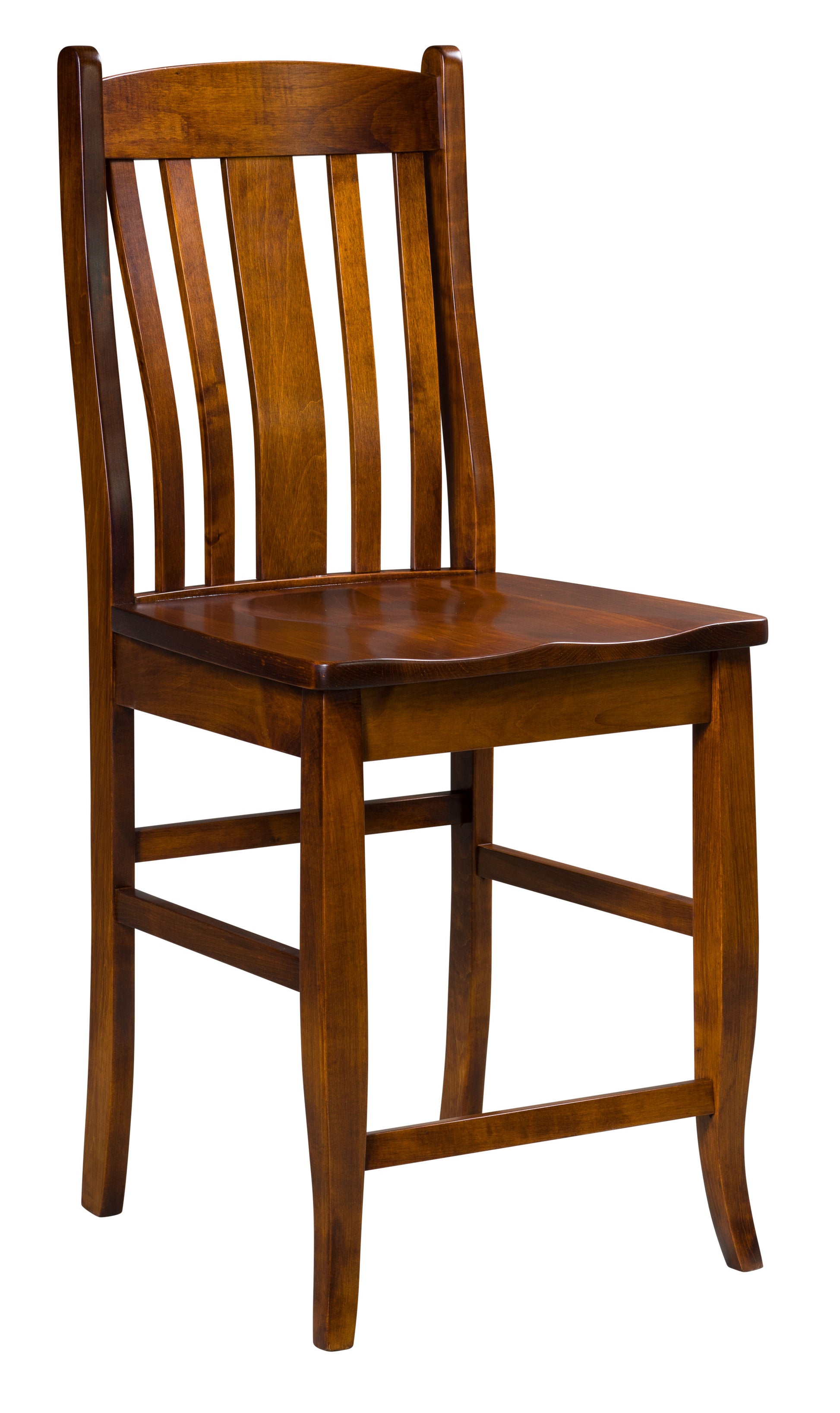 Amish Kensington Stationary Bar Stool