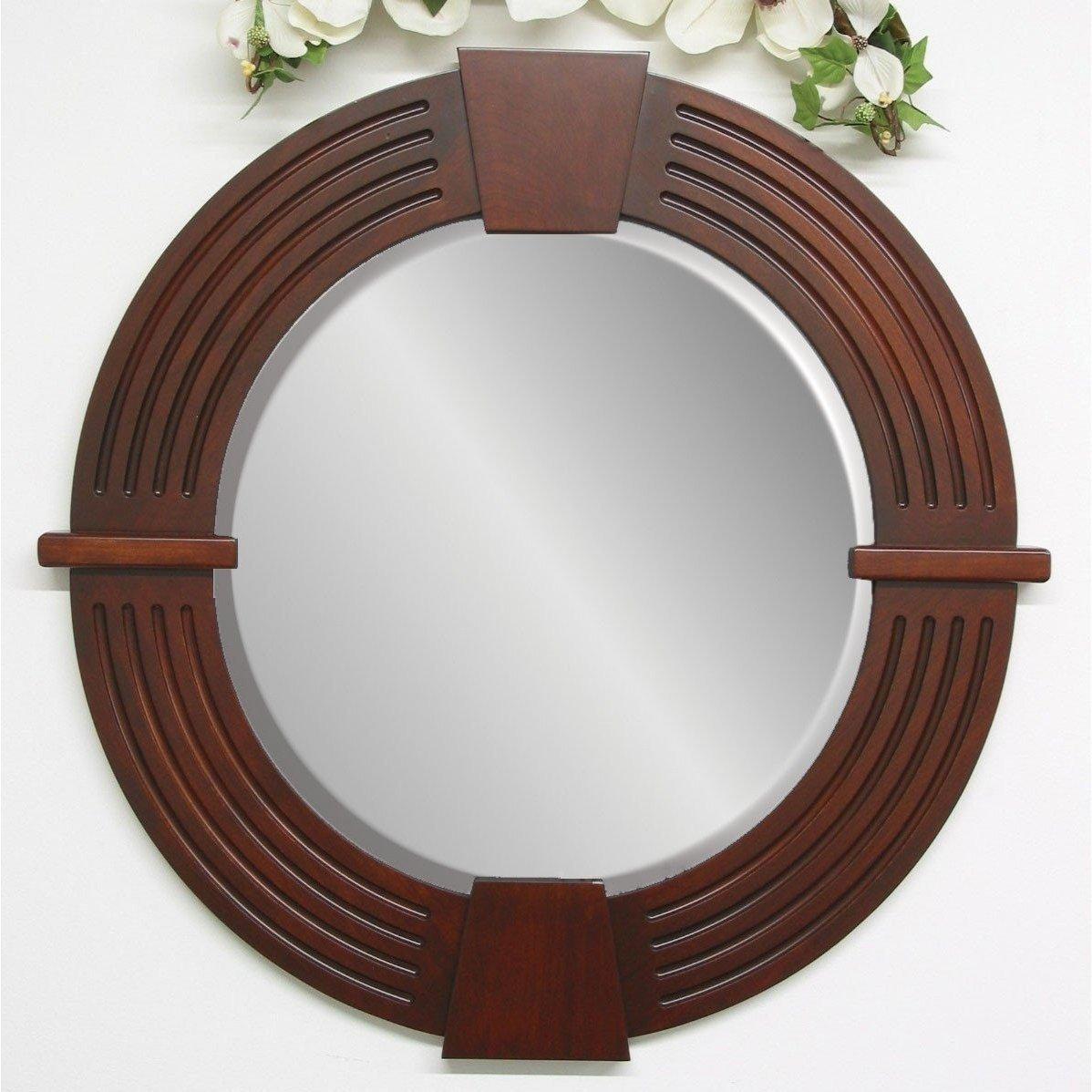 The Amish House Keystone Wall Mirror