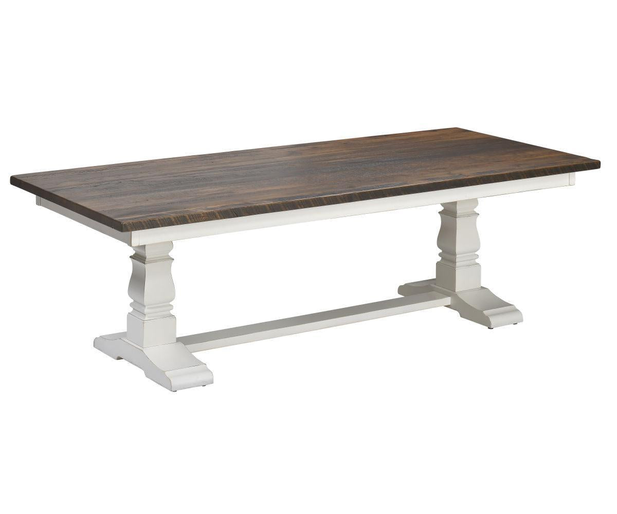 Amish Kimberley Trestle Table