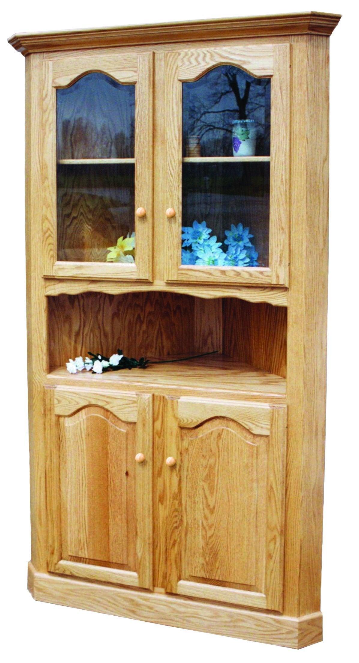 The Amish House Lagrange Corner Cabinet