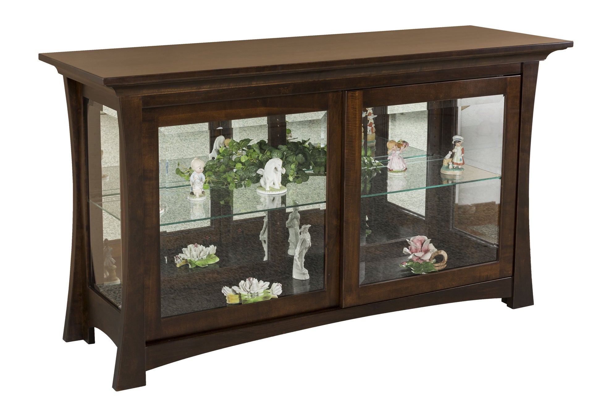 Lexi Curio Cabinet-The Amish House