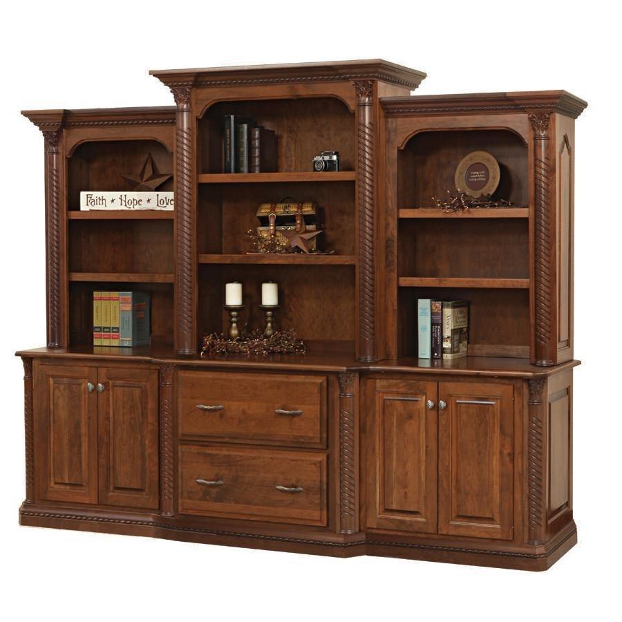 Amish Lexington Credenza & Hutch - Thumbnail 5