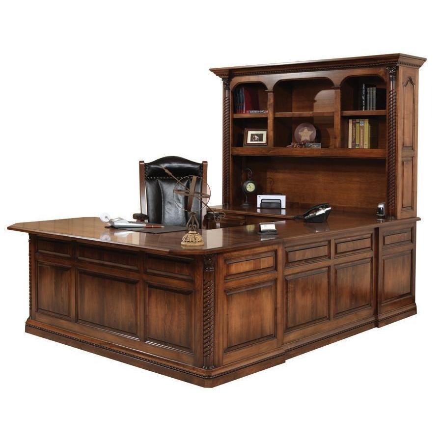 Amish Lexington U-Shaped Desk