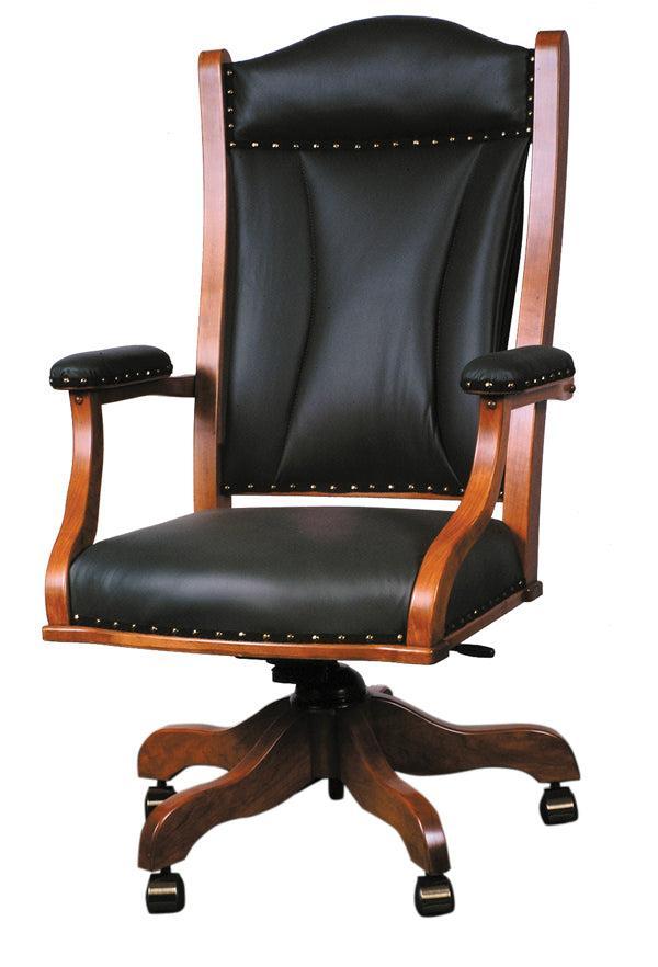 Amish Lincoln Desk Chair - Thumbnail 2