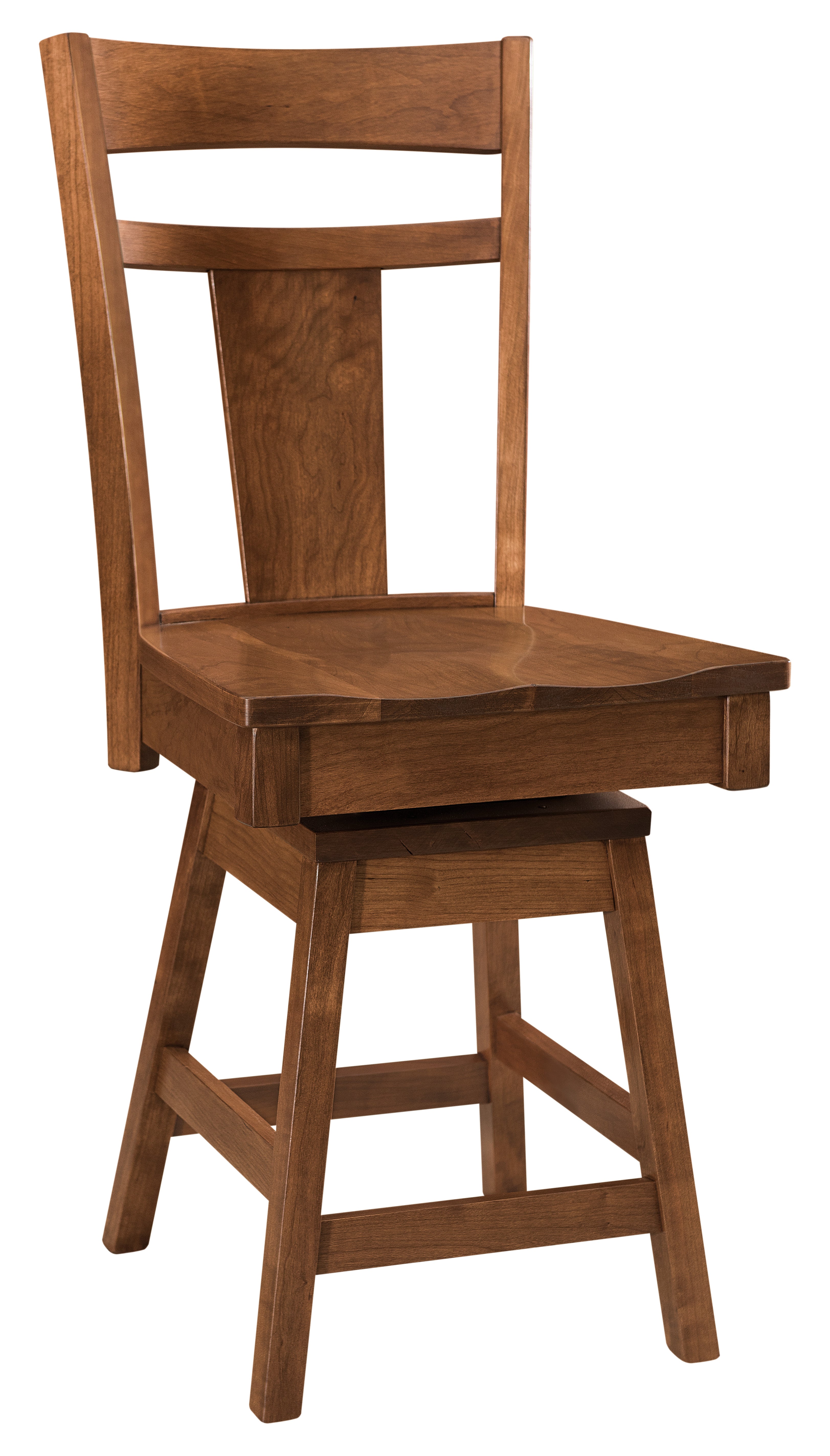 Amish Livingston Swivel Barstool