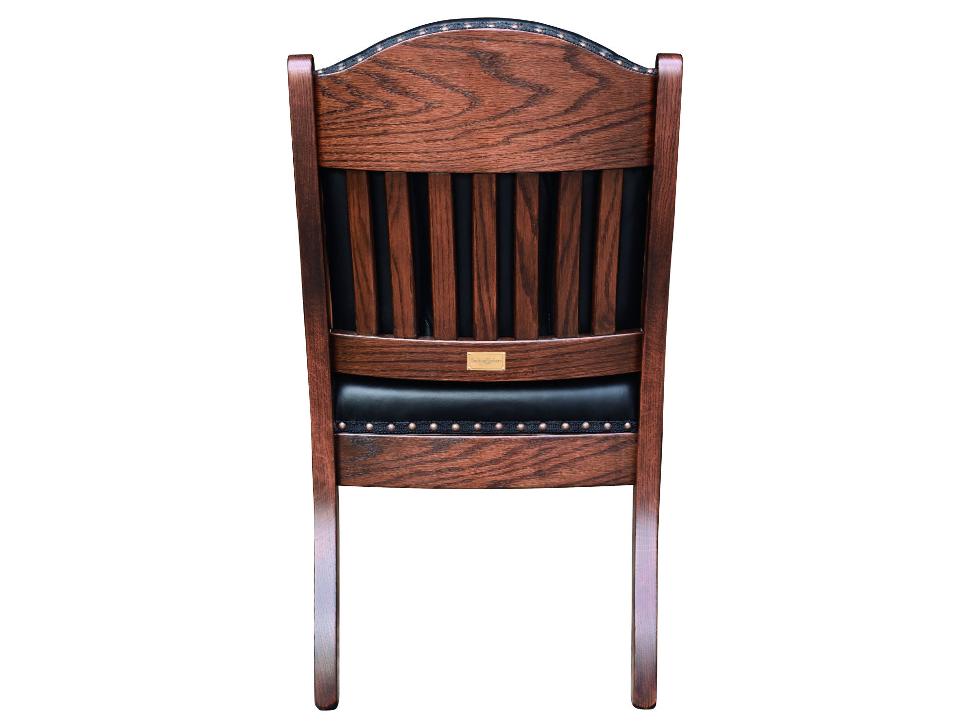 Amish Low Back Client Arm Chair - Thumbnail 4