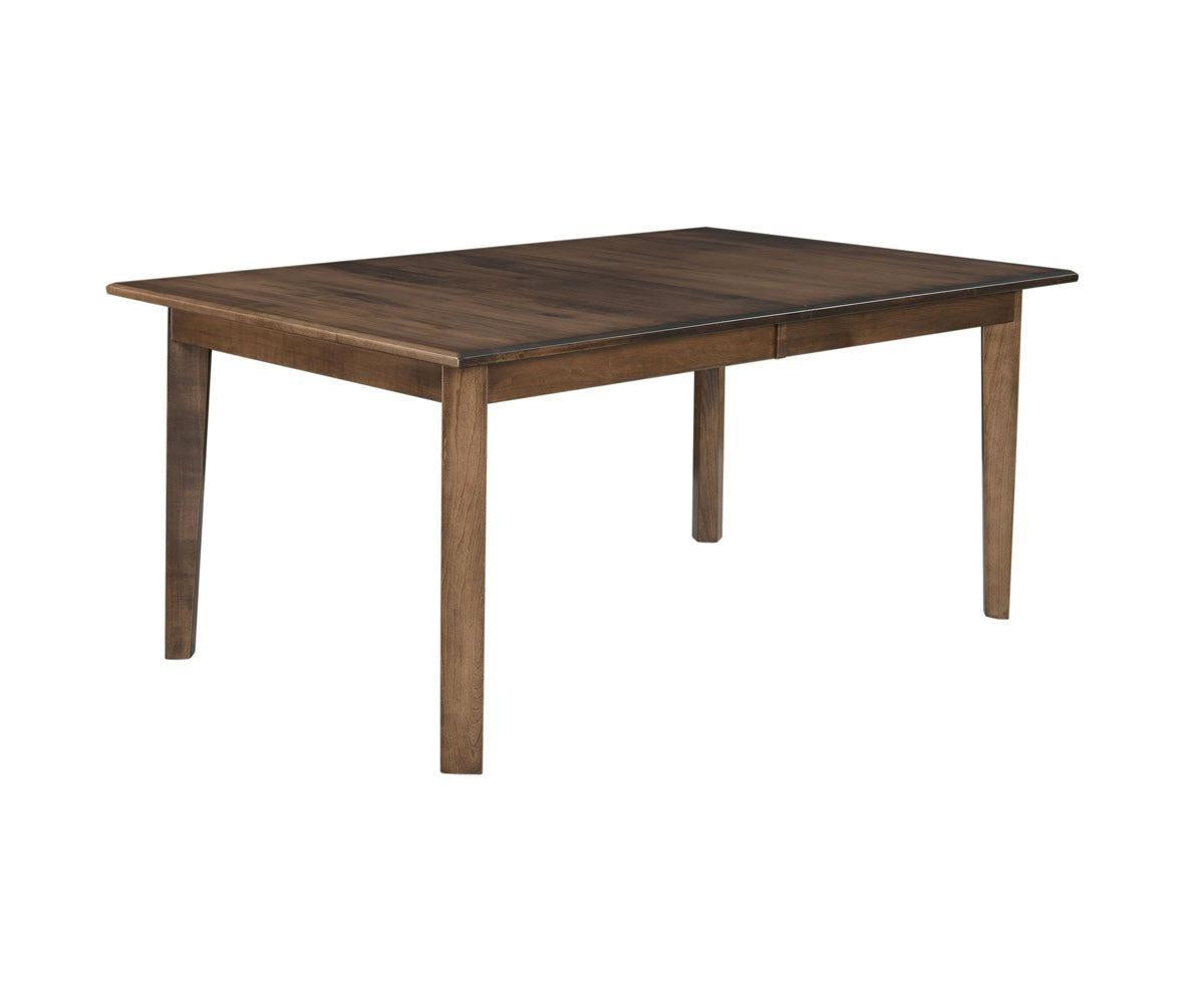 Amish Madearis Leg Table - Quick Ship