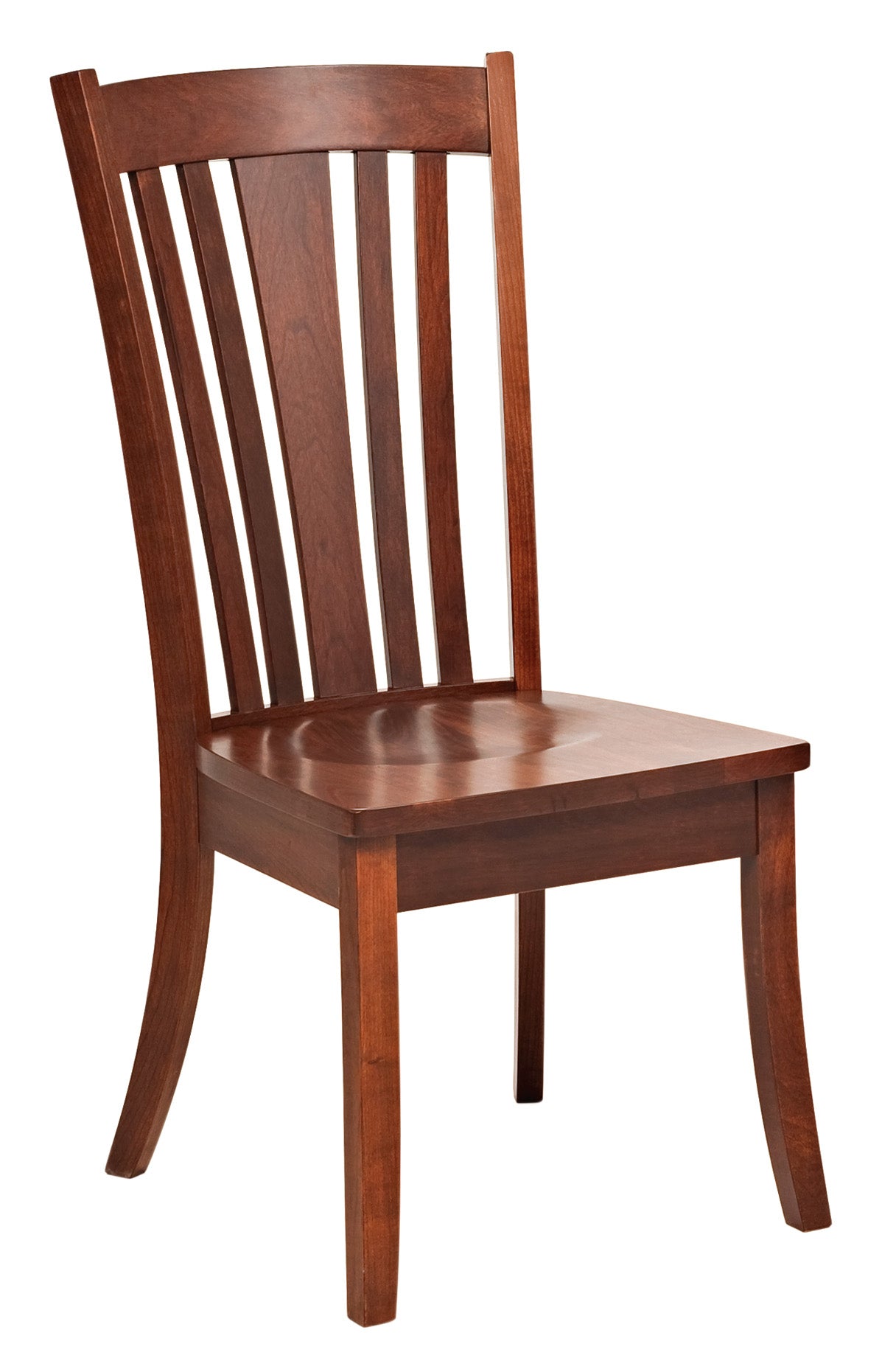 Amish Carson Solid Wood Dining Chair - Thumbnail 3