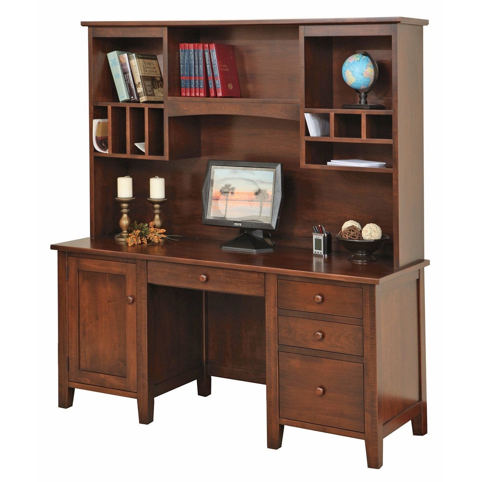 Manhattan Credenza & Hutch