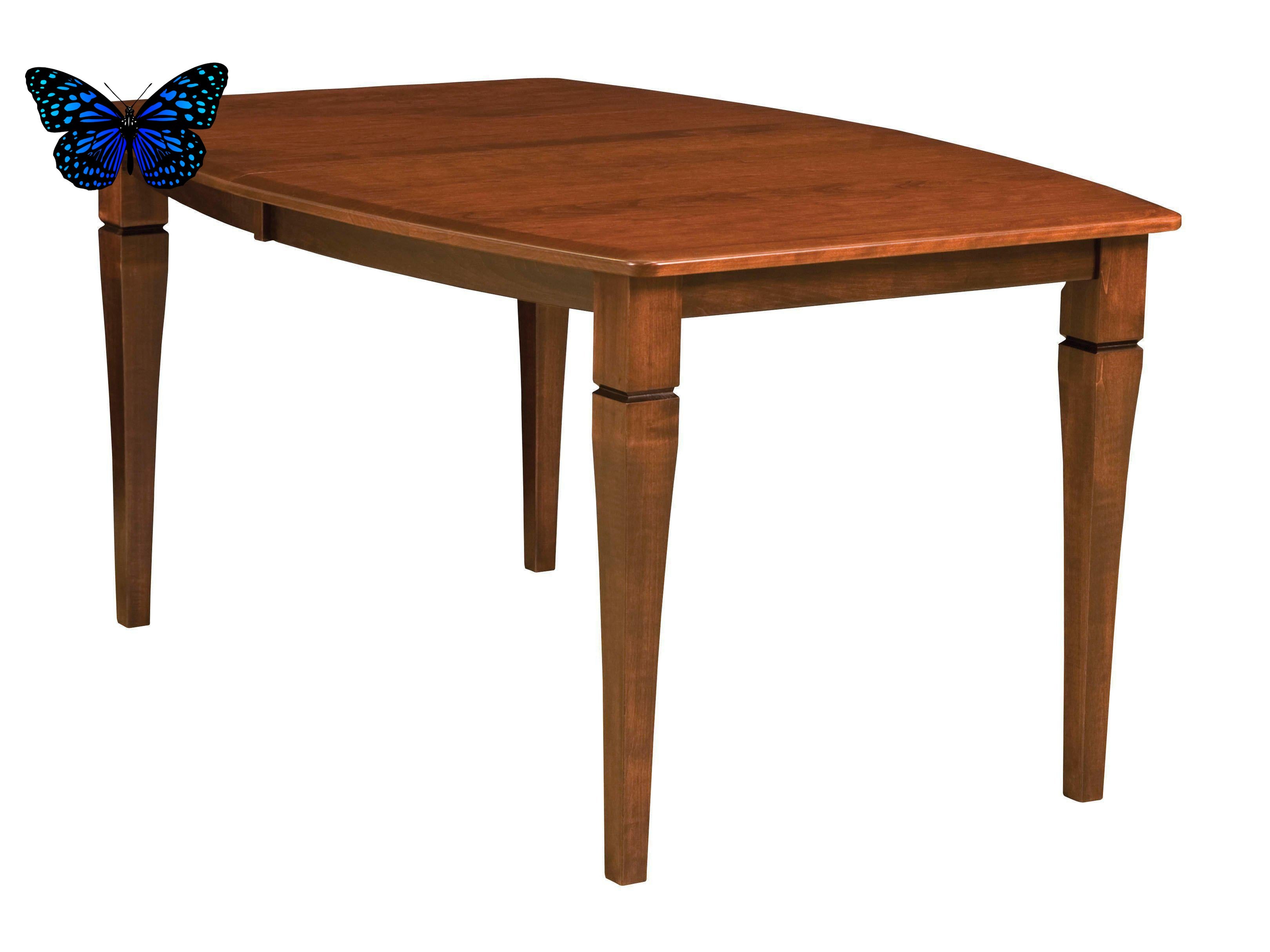 Amish Mansfield Leg Table