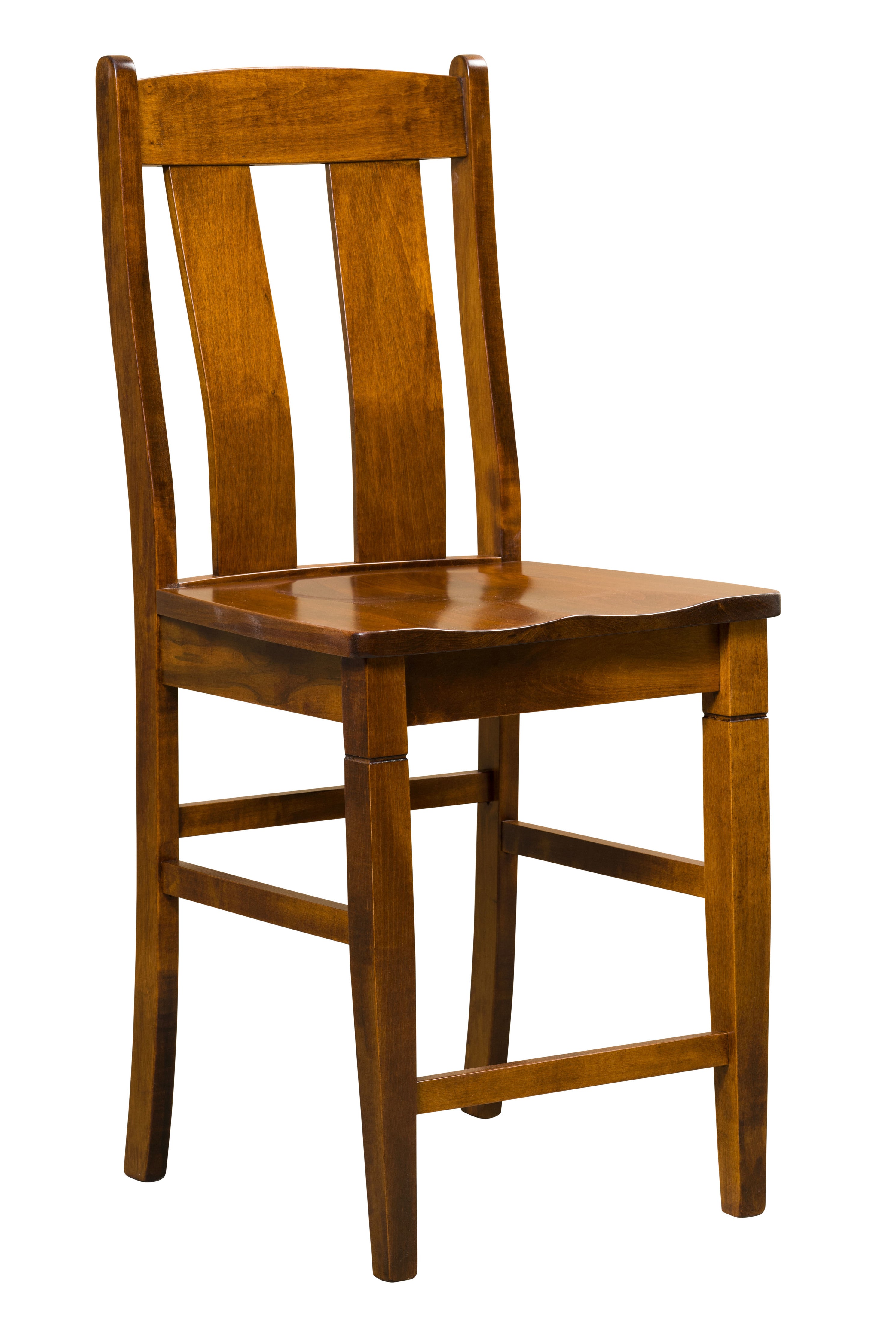 Amish Mansfield Stationary Bar Stool
