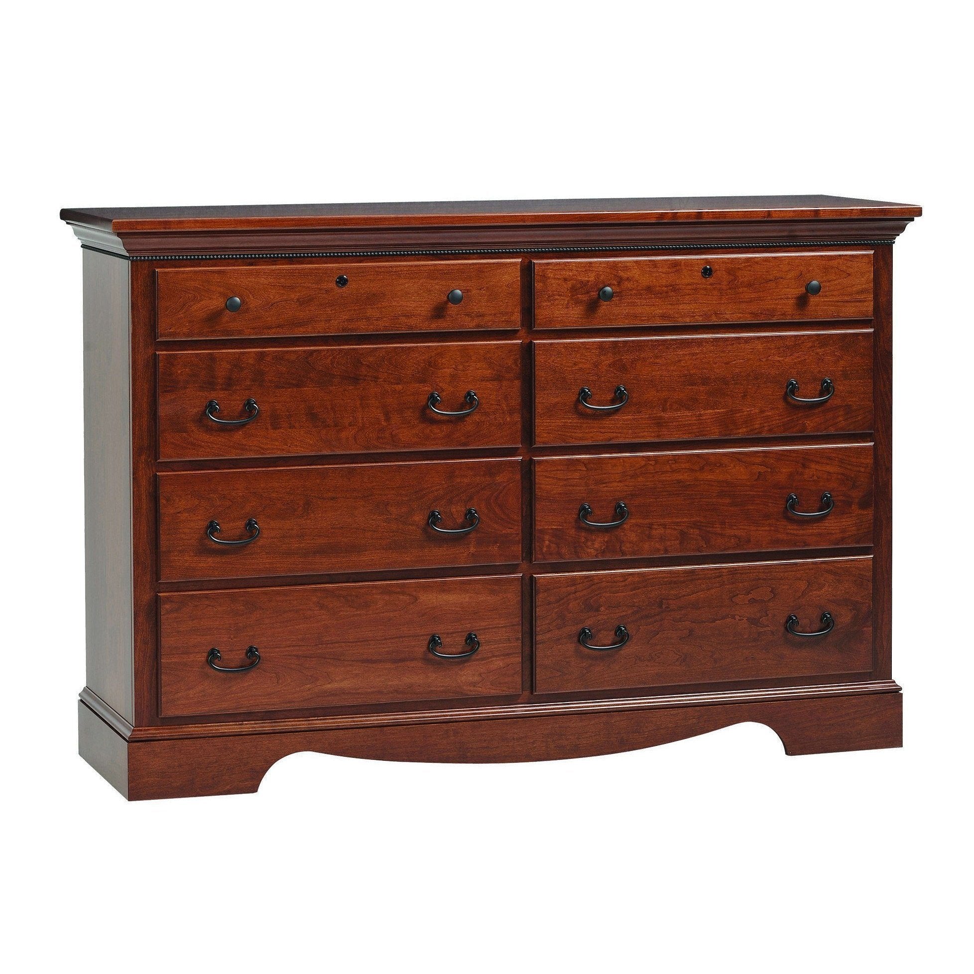 Amish Merlot Dresser