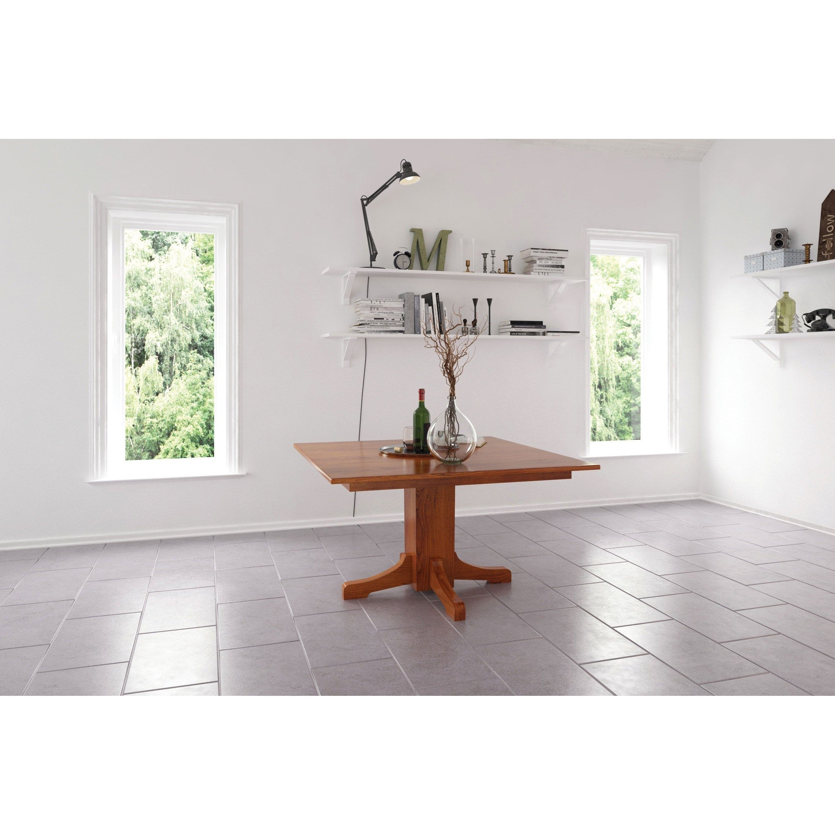 Amish Ridgewood Mission Single Pedestal Table