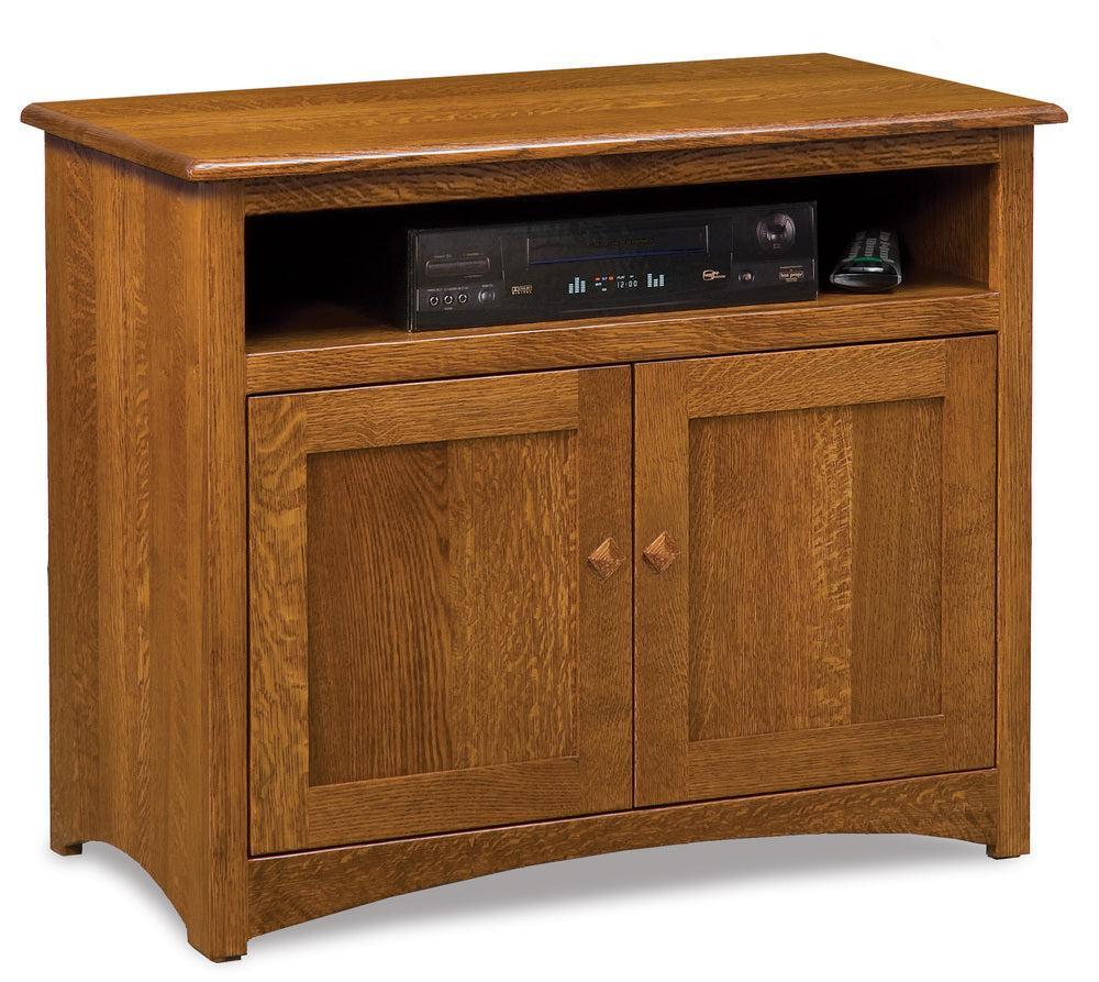 Amish Mission XL Two Doors Media Stand