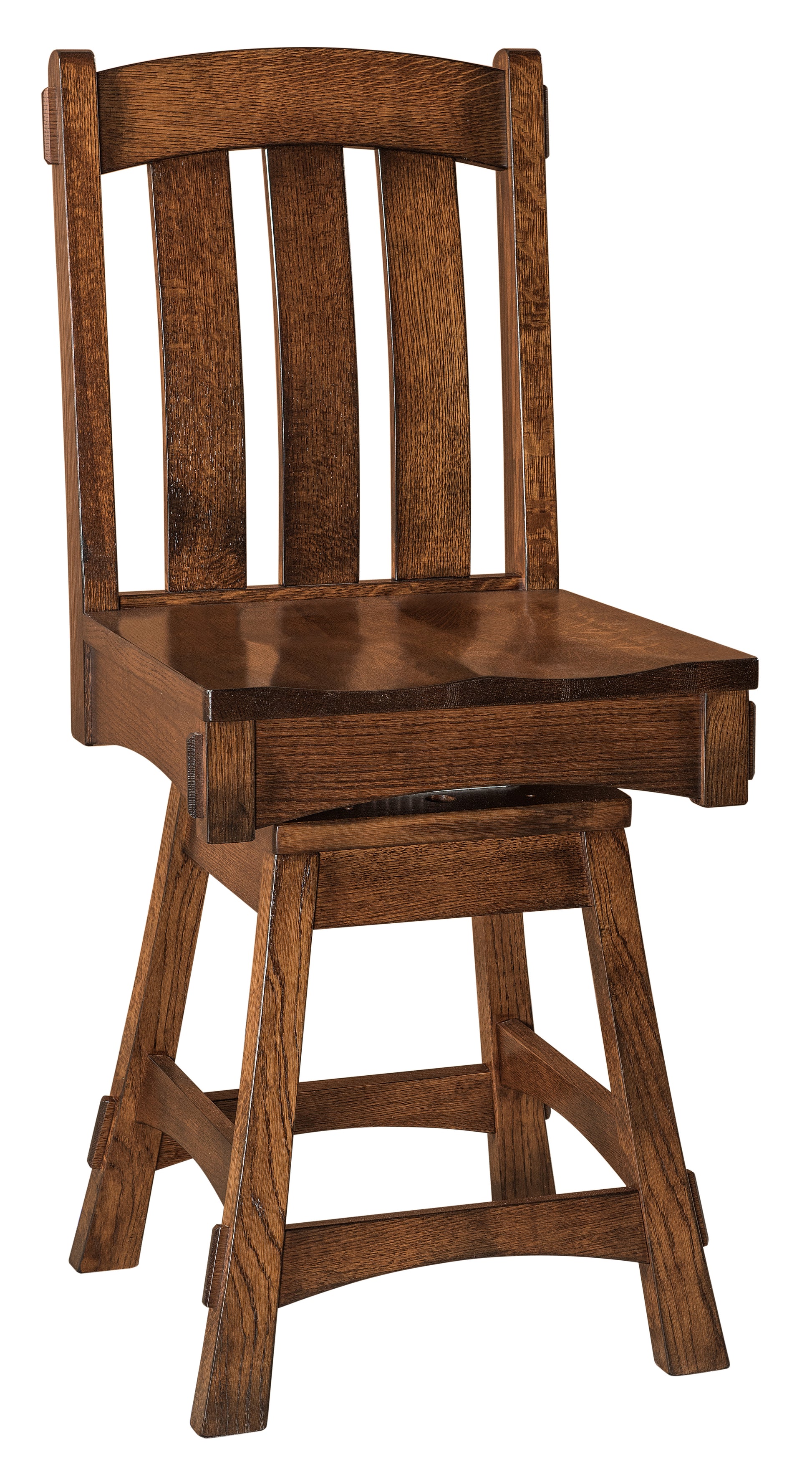 Amish Modesto Swivel Barstool