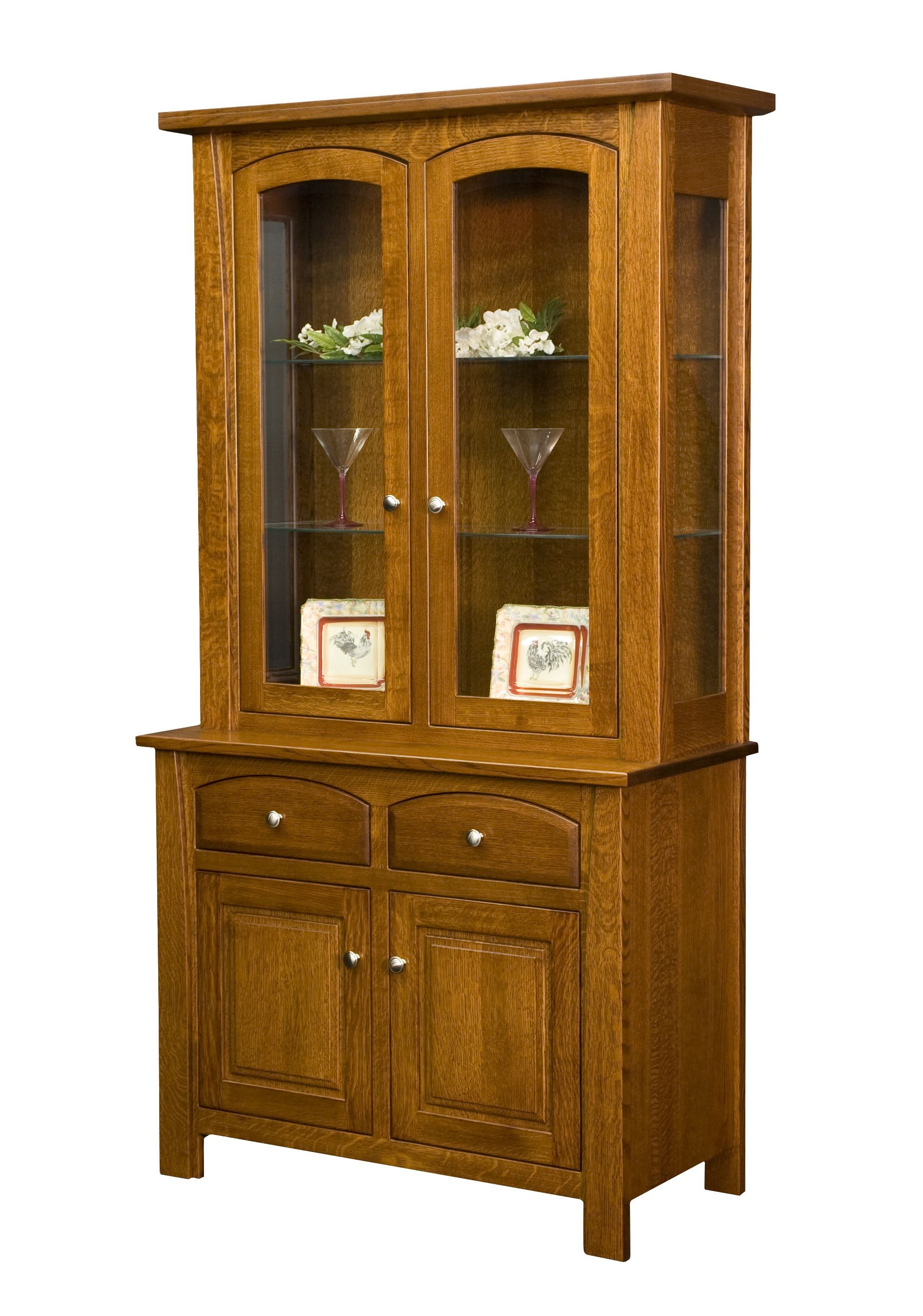 Mondovi Two Door Hutch-The Amish House