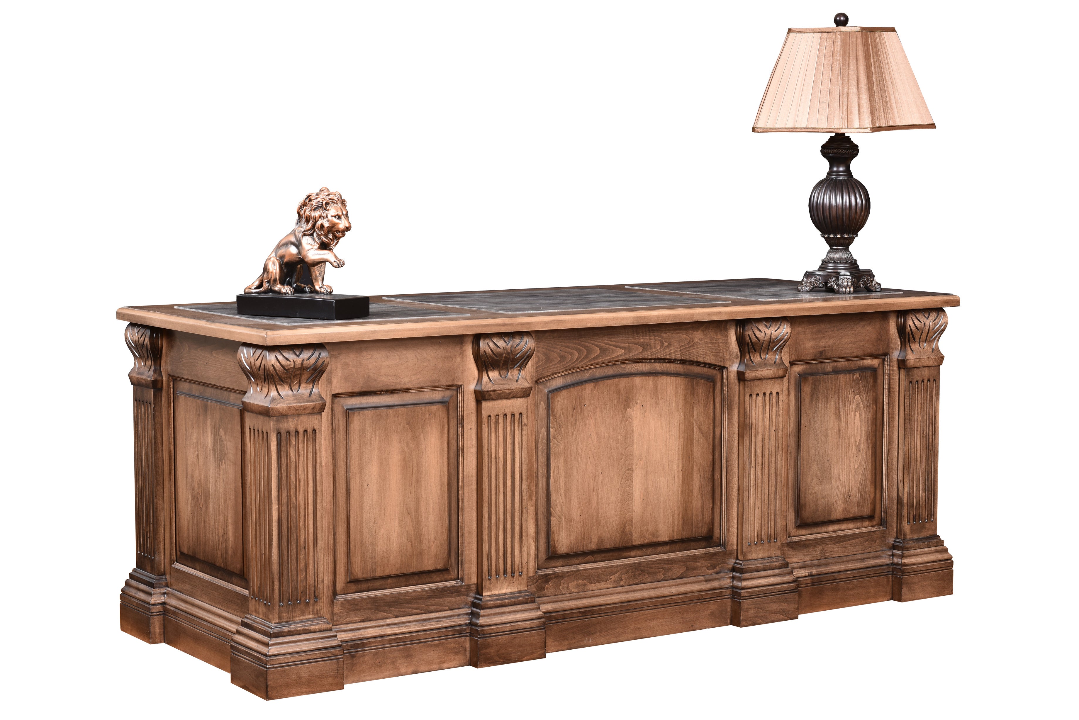 Amish Montereau Executive Desk - Thumbnail 2