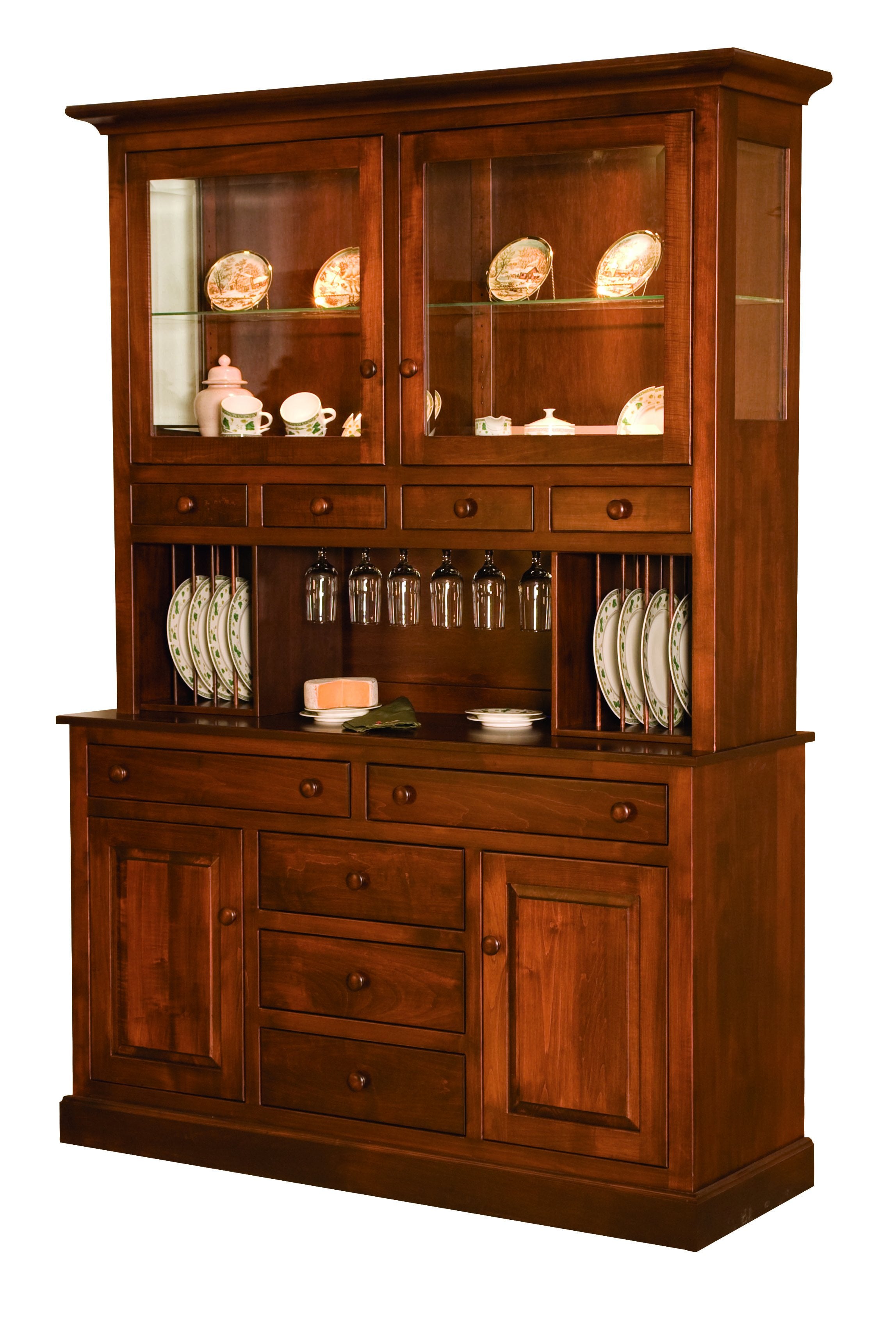 Munford Two Door Hutch-The Amish House