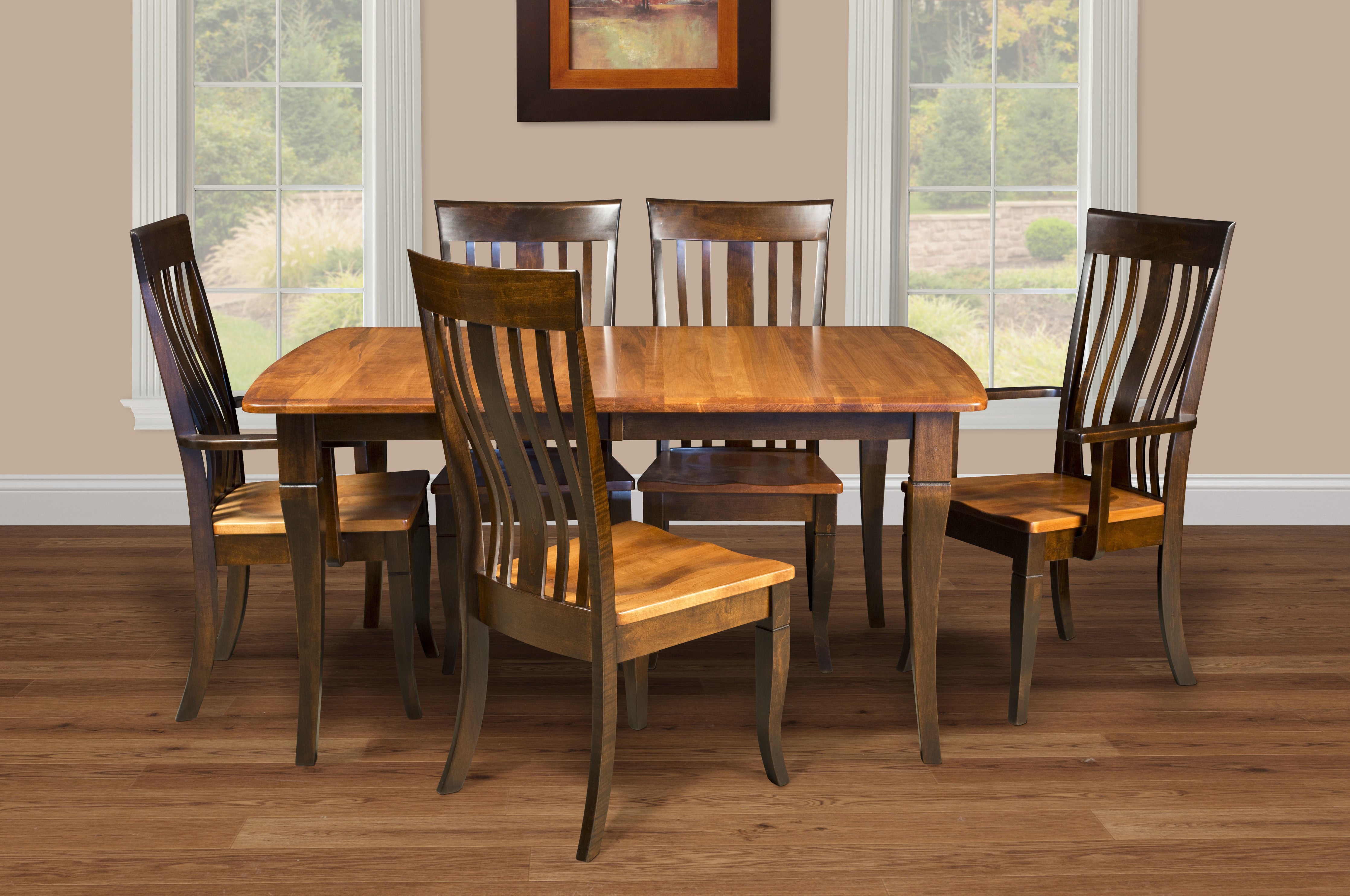 Amish Newbury Dining Chair - Thumbnail 3