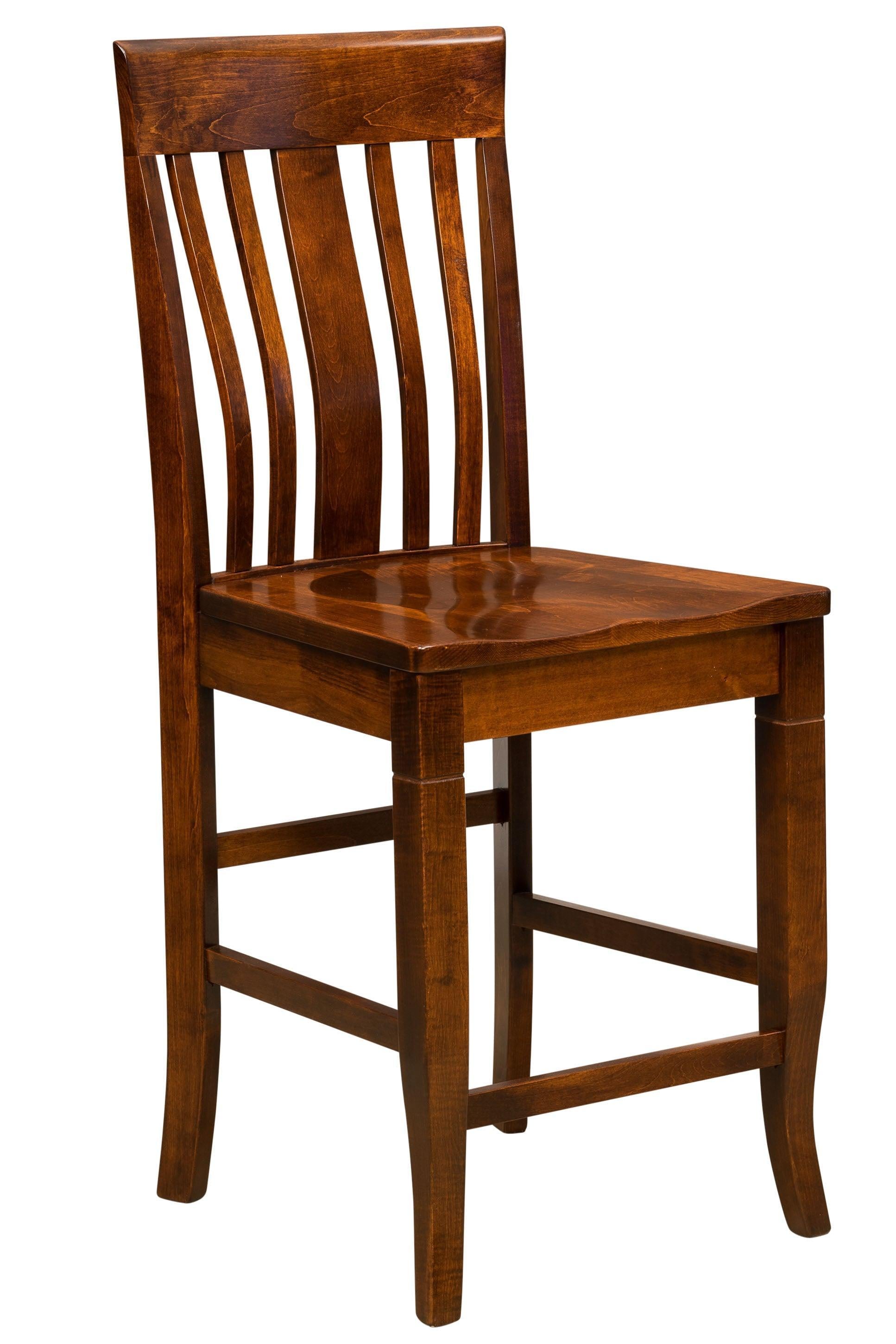 Amish Newbury Stationary Bar Stool