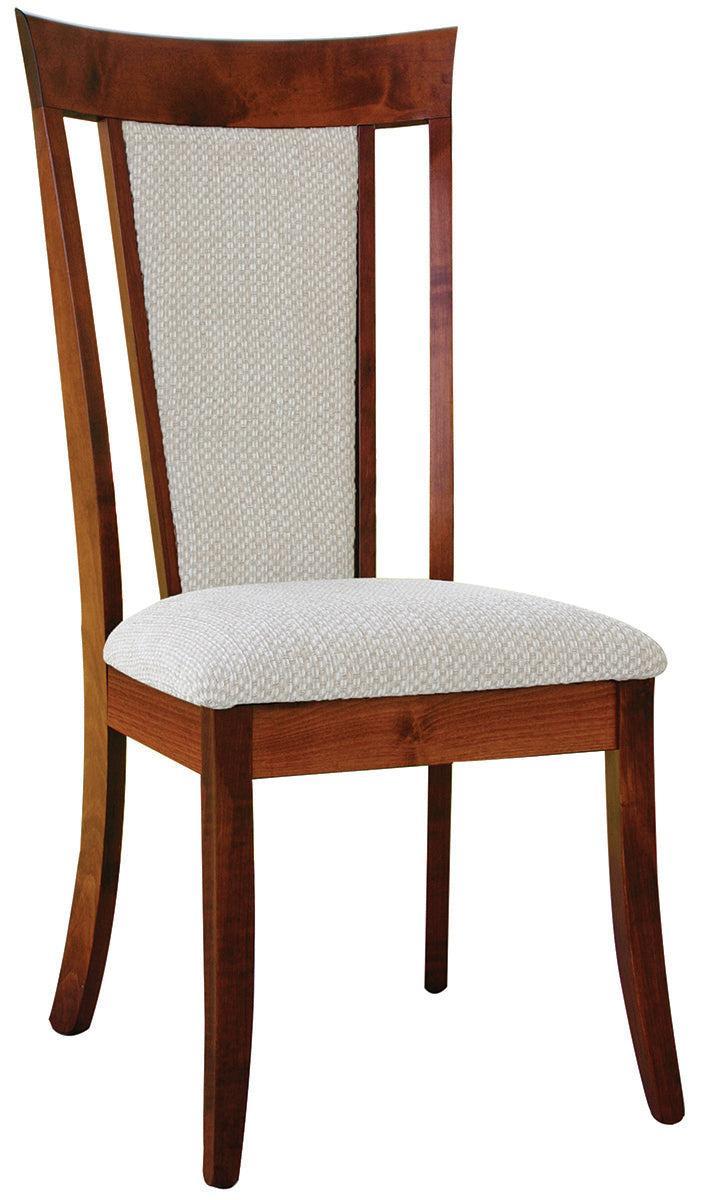 Amish Old-World Shaker Fabric Chair
