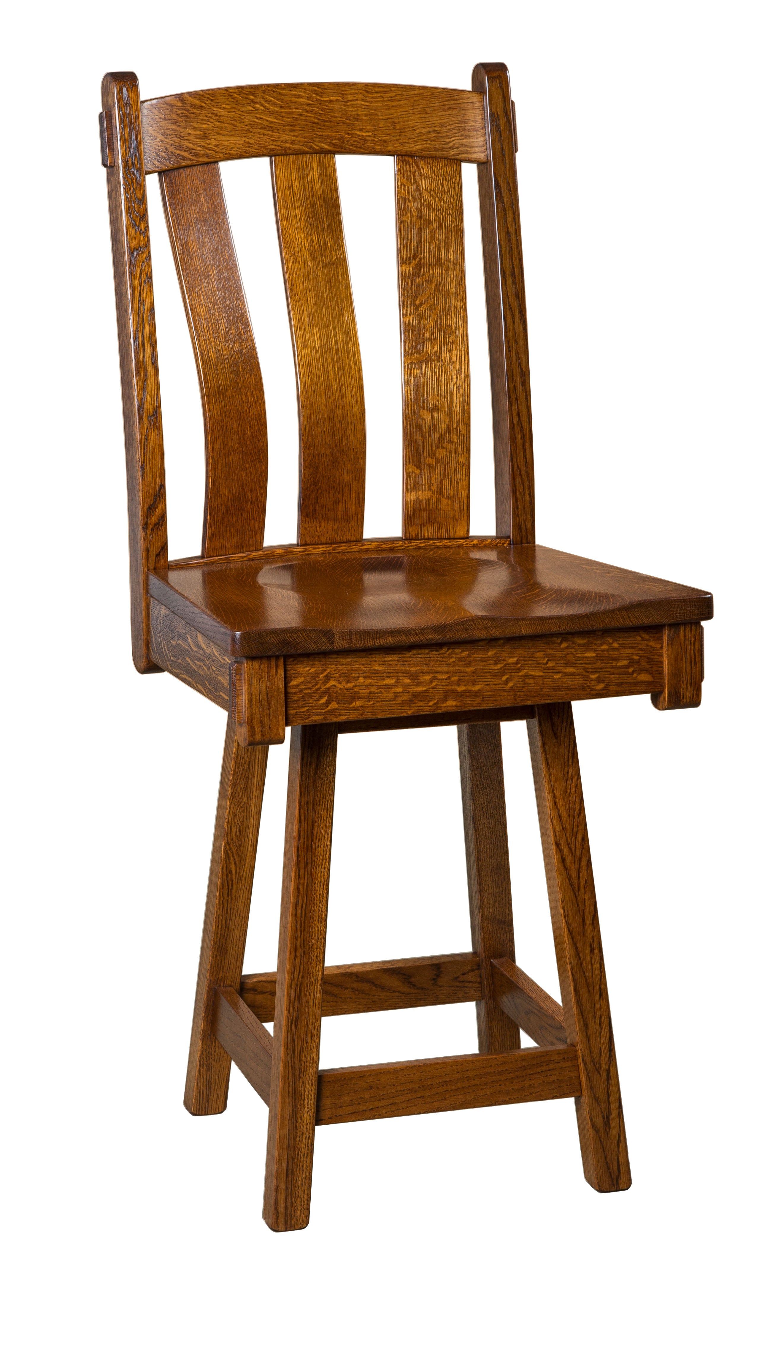 The Amish House Olde Century Swivel Bar Chair