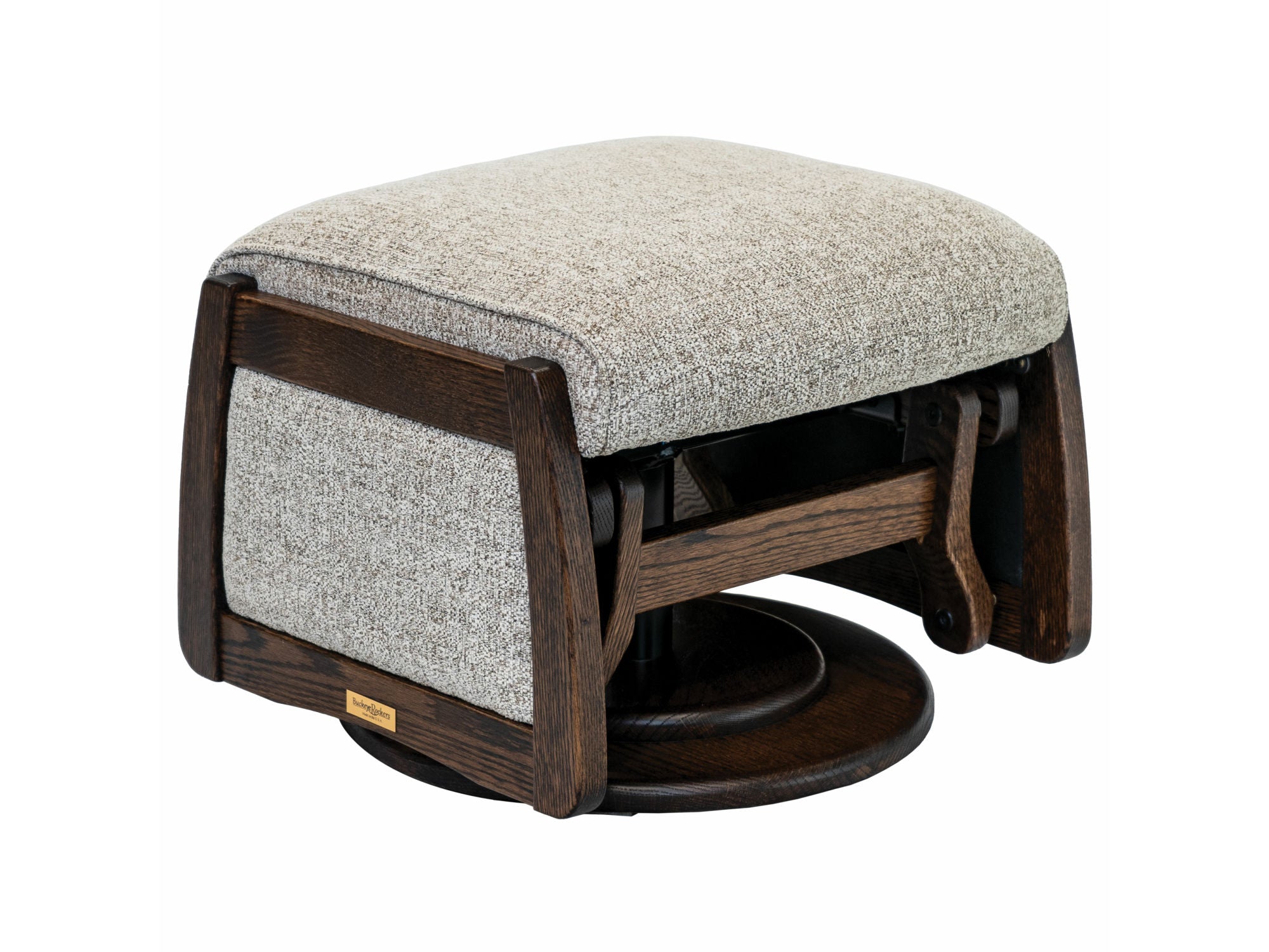 Amish Paris 19" Gliding Ottoman