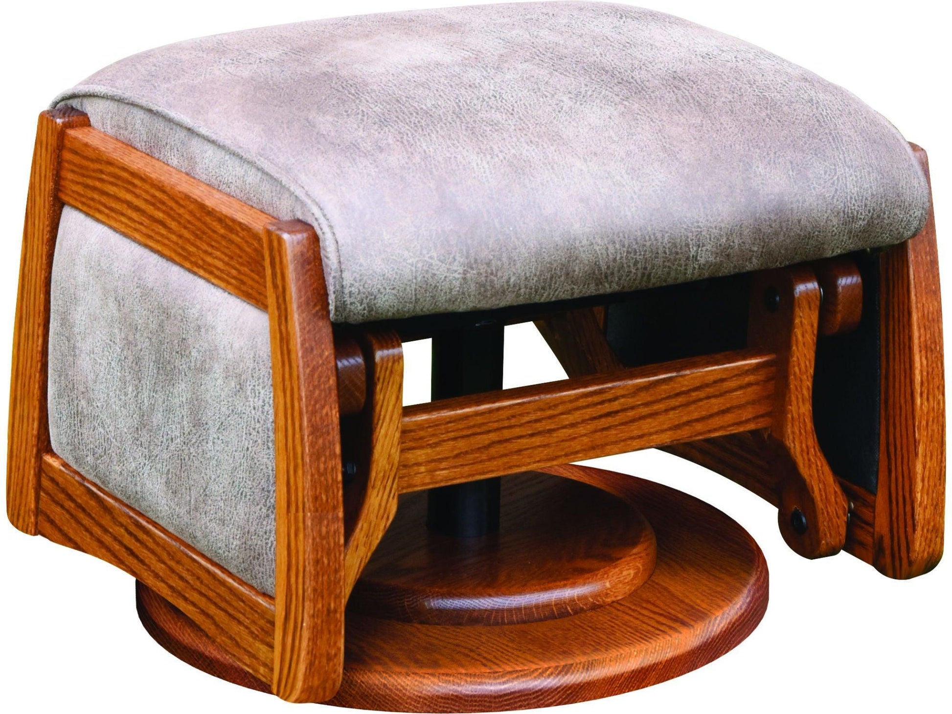 Amish Paris 19" Gliding Ottoman