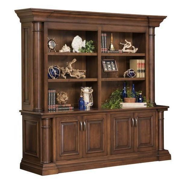 Paris Double Bookcase & Credenza