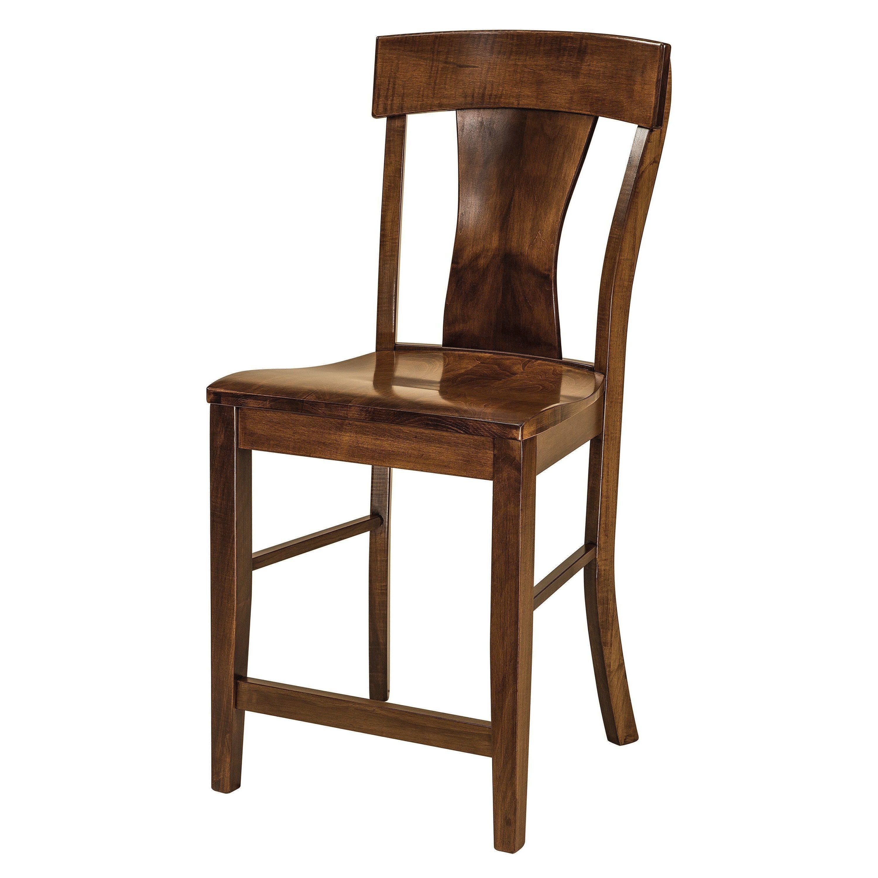 Amish Ramsey Swivel Bar Chair - Thumbnail 3