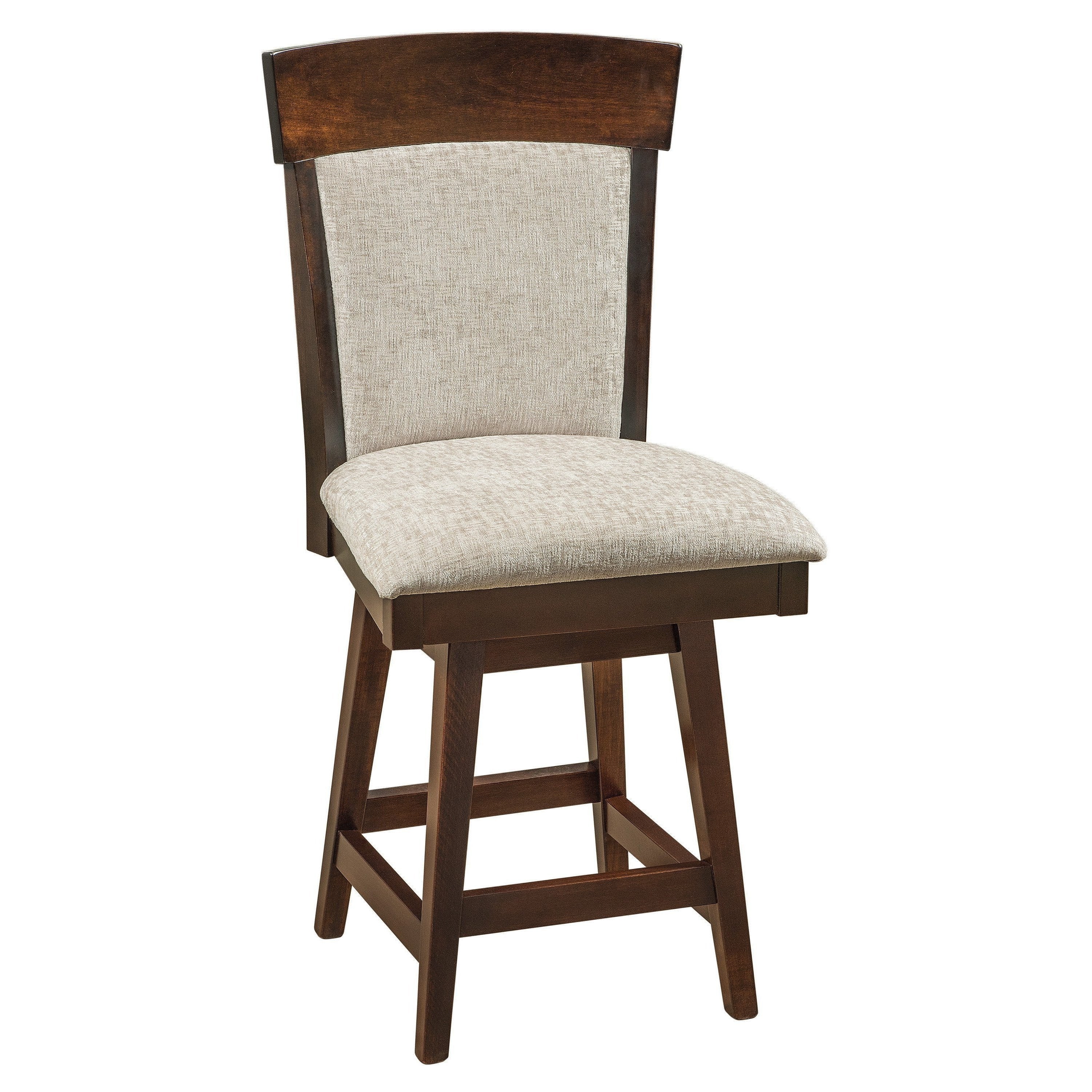 Amish Riverside Swivel Bar Chair