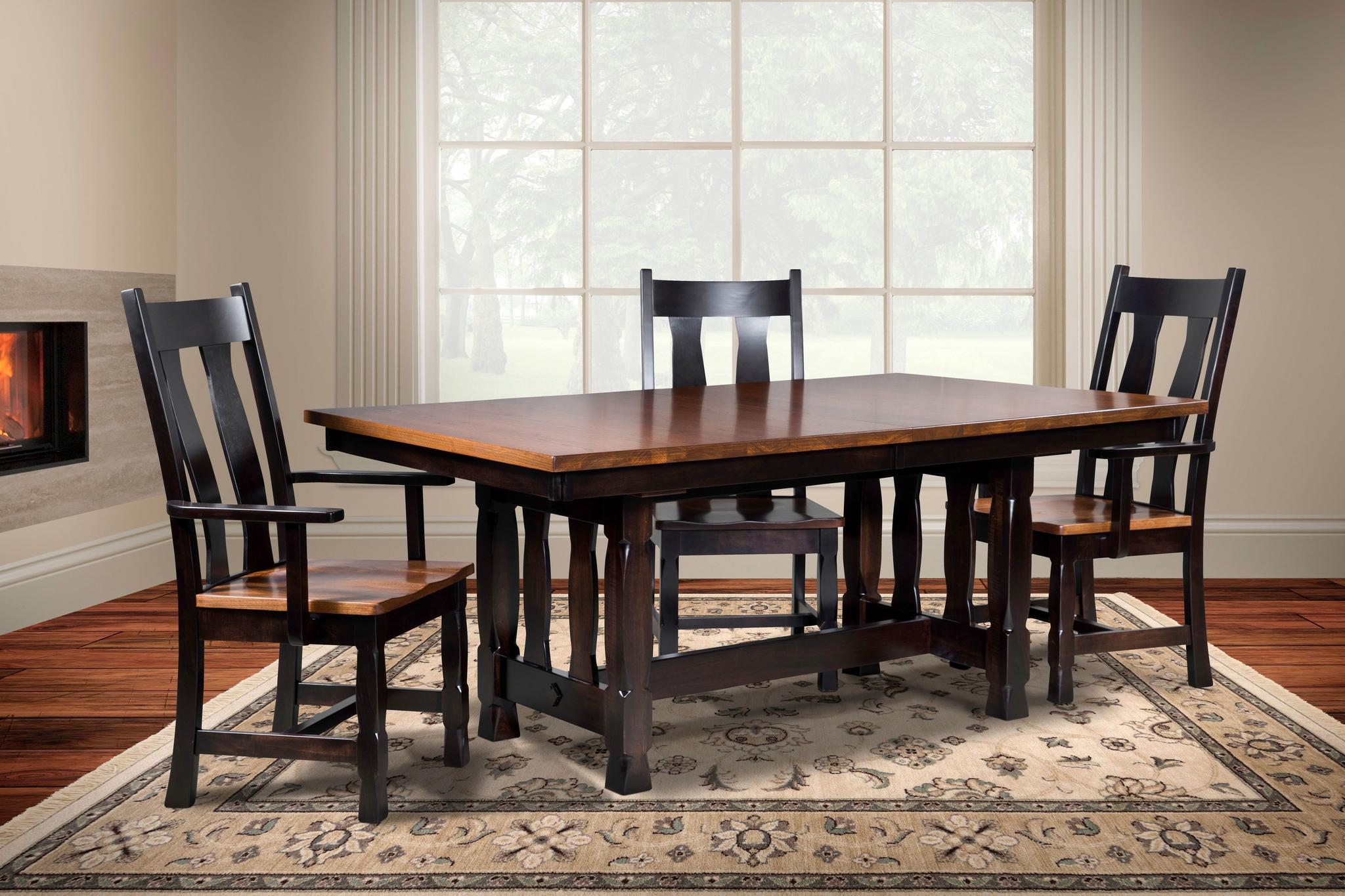 Amish Rock Island Dining Chair