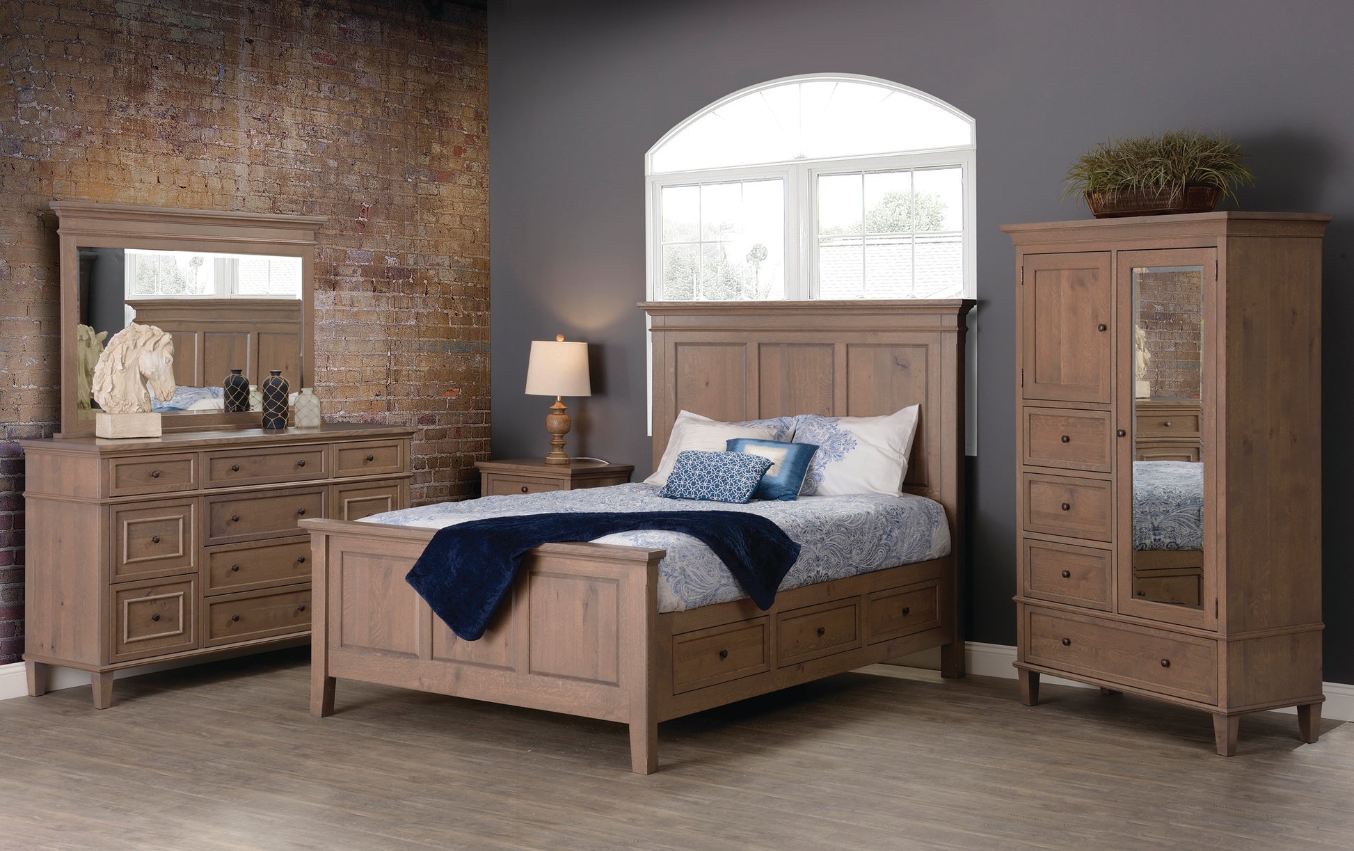 Amish Rockport Bed collection
