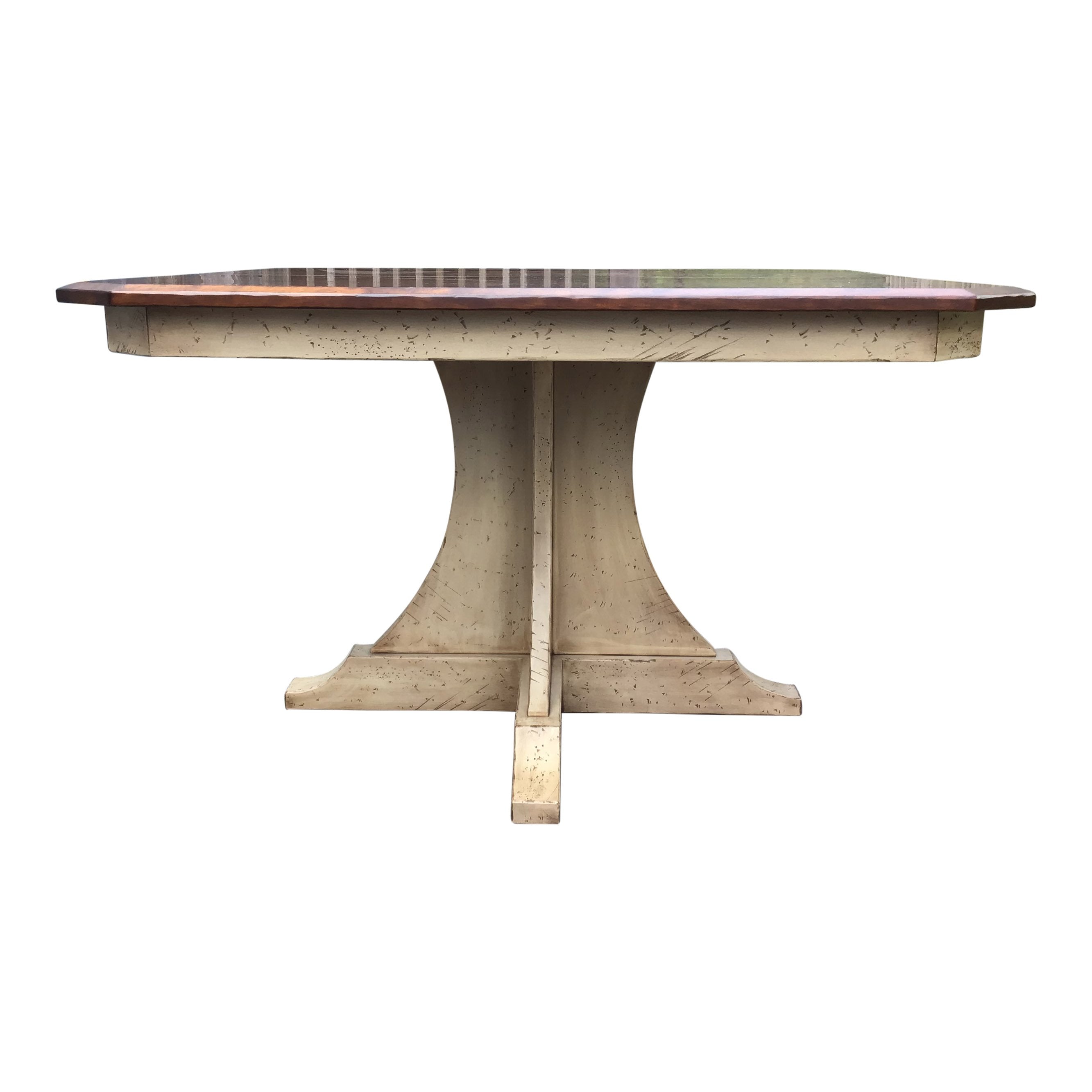 Amish Santa Fe Single Pedestal Table - Thumbnail 3