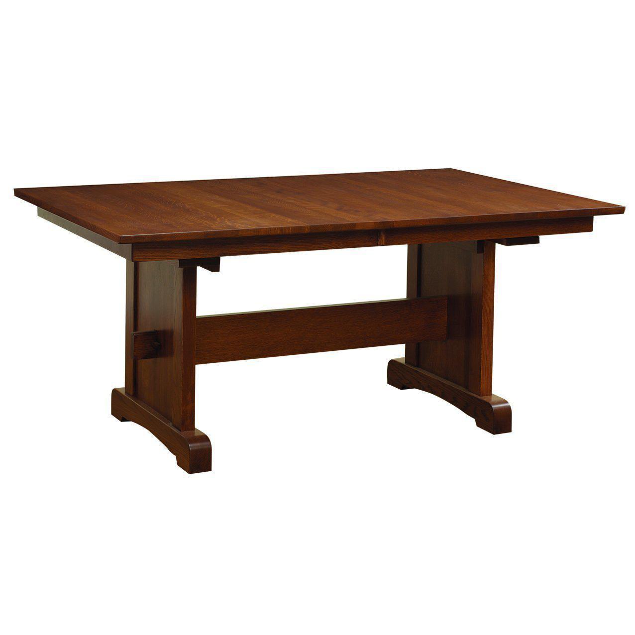 Amish Sara Ann Trestle Table-The Amish House