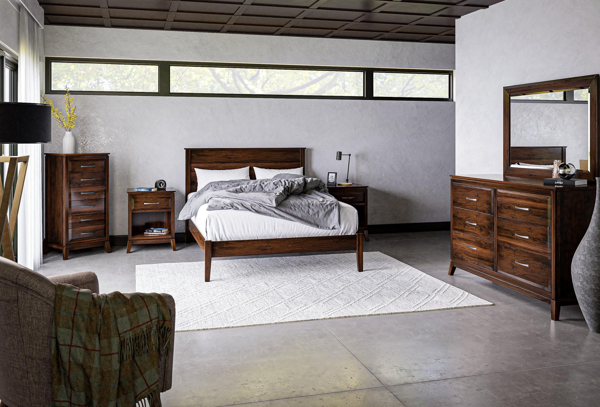 Amish Saratoga Bed