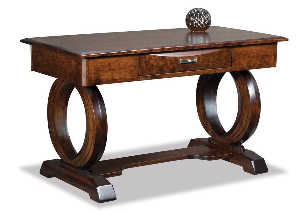 Amish Saratoga Writers Desk with Finished Backside