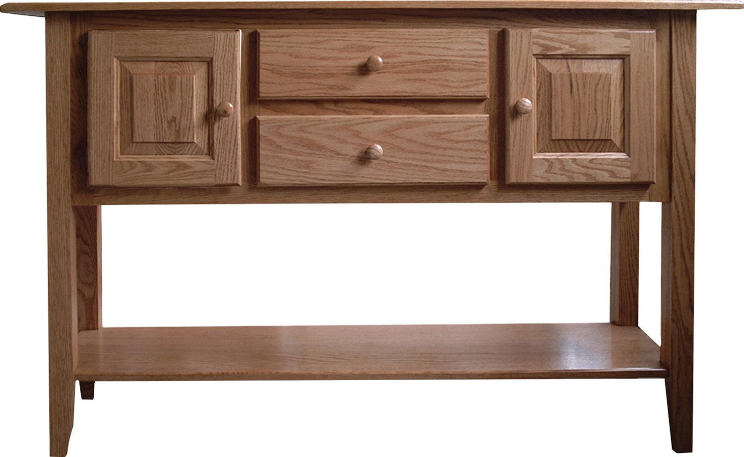 Amish Shaker 56" Two Door Two Drawer Sideboard