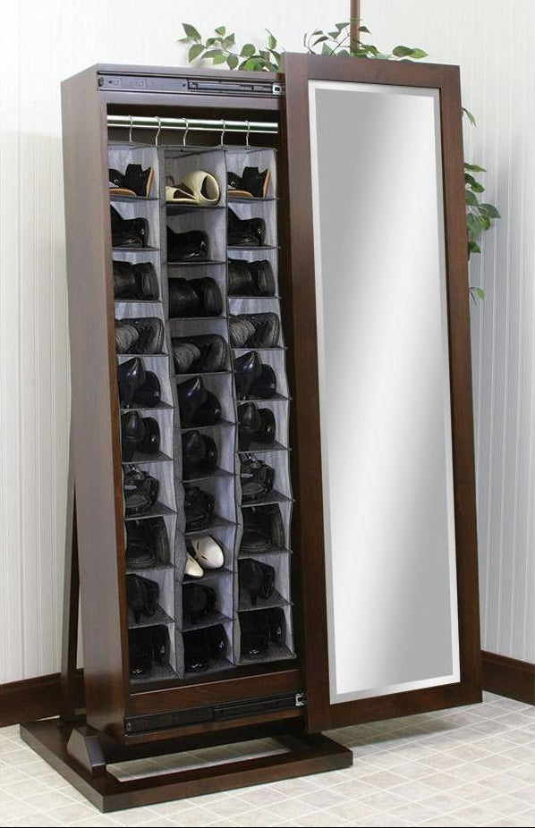 Shaker Shoe Storage Leaner