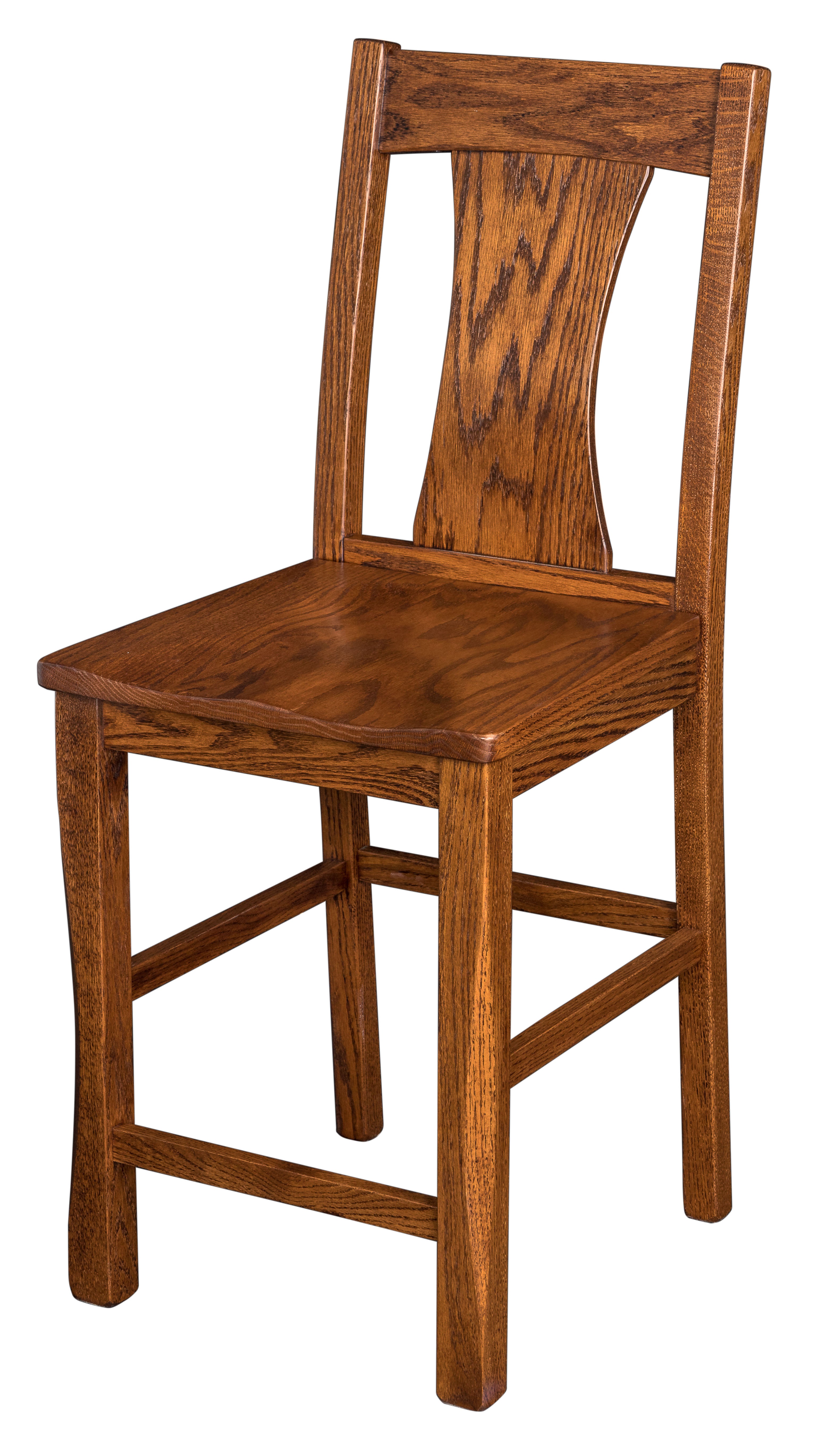 Amish Sheridan Stationary Bar Chair