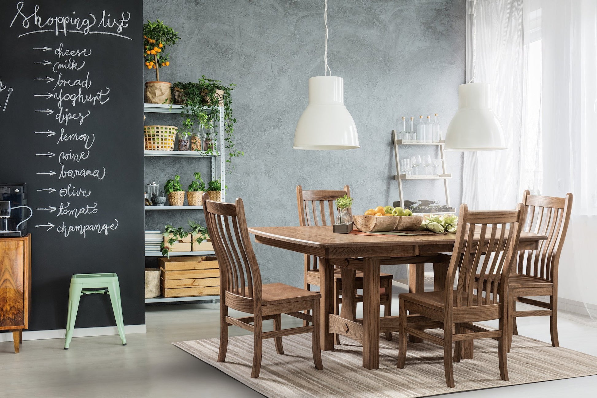 Amish Sheridan Trestle Table