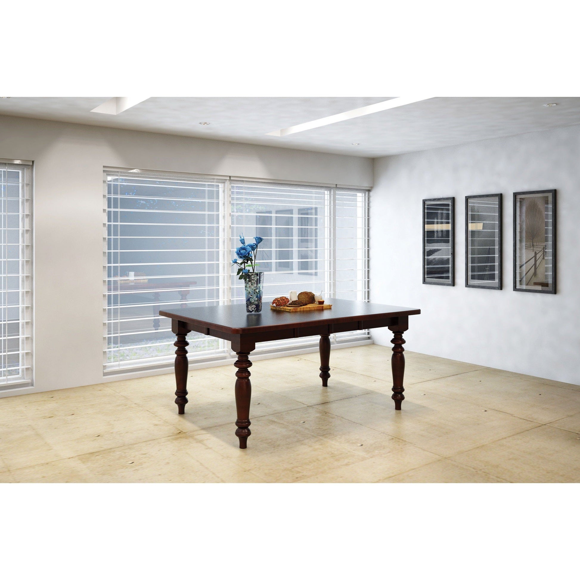 Amish Shreveport Leg Table